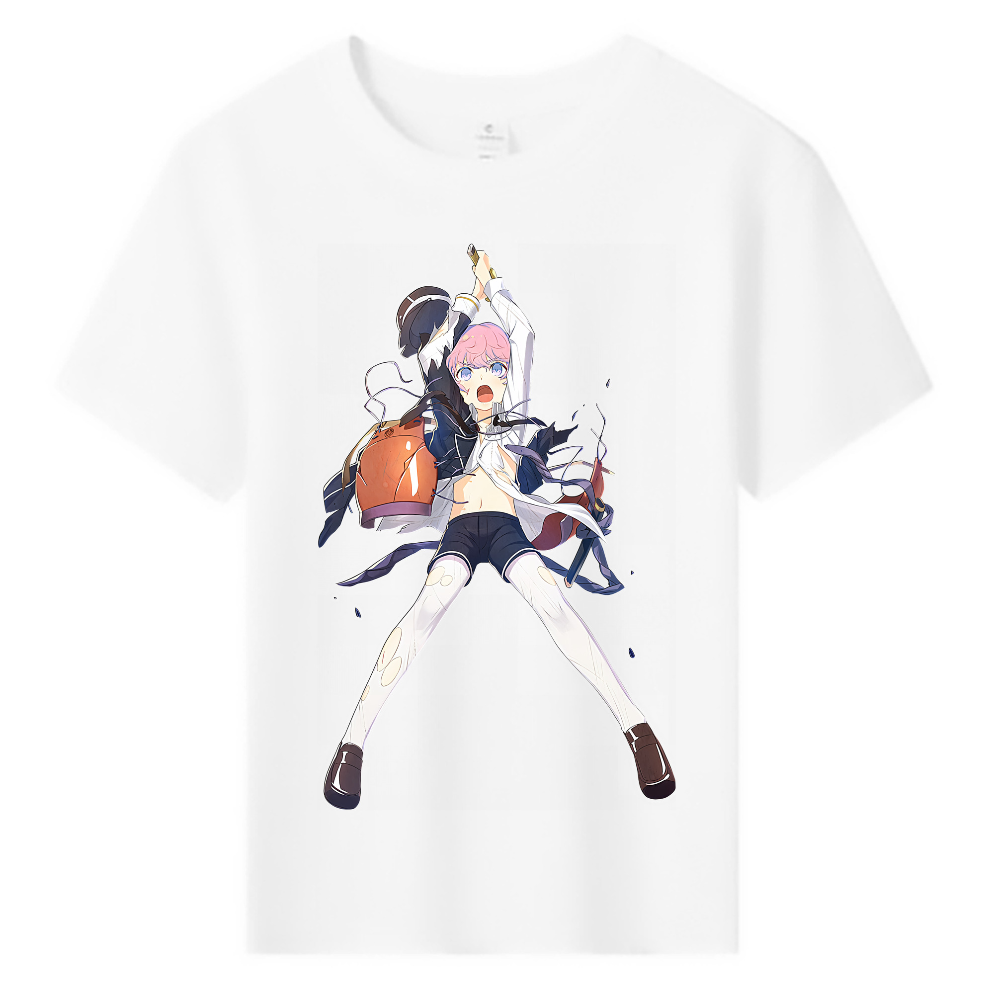 （画像用） 刀剣乱舞 Touken Ranbu 綿100％キッズTシャツ（フロントプリント）