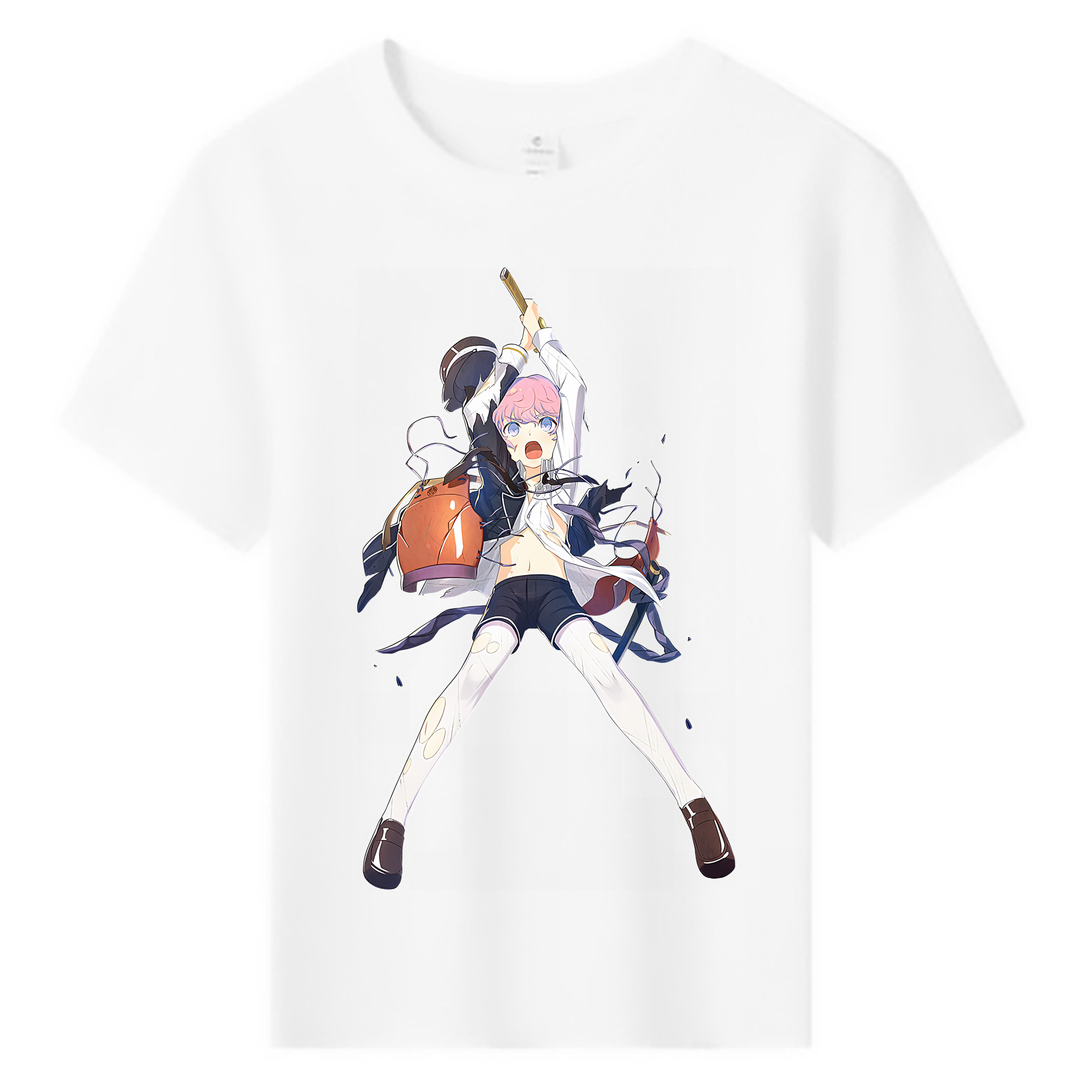 （画像用） 刀剣乱舞 Touken Ranbu 綿100％キッズTシャツ（フロントプリント）