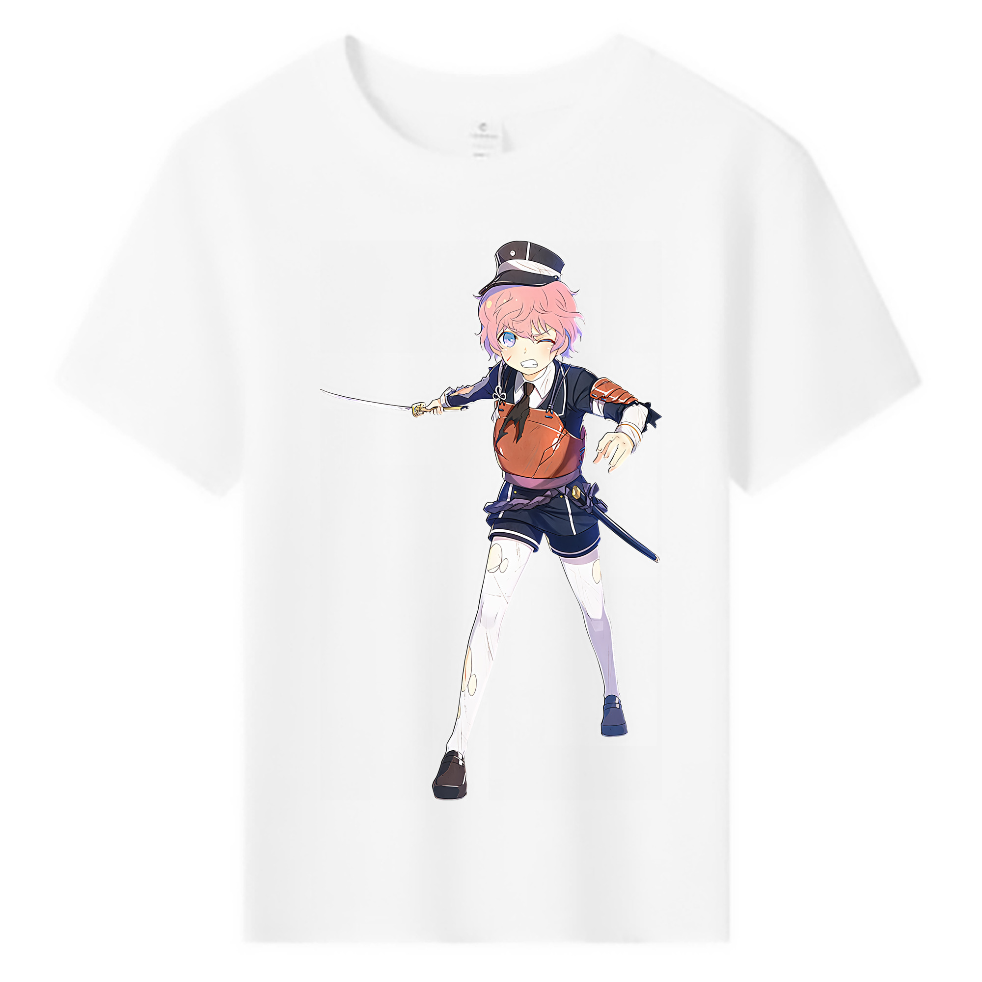 （画像用） 刀剣乱舞 Touken Ranbu 綿100％キッズTシャツ（フロントプリント）