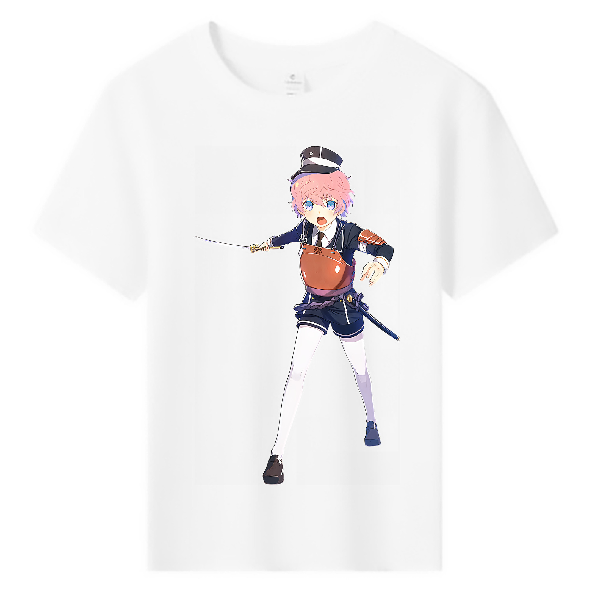（画像用） 刀剣乱舞 Touken Ranbu 綿100％キッズTシャツ（フロントプリント）