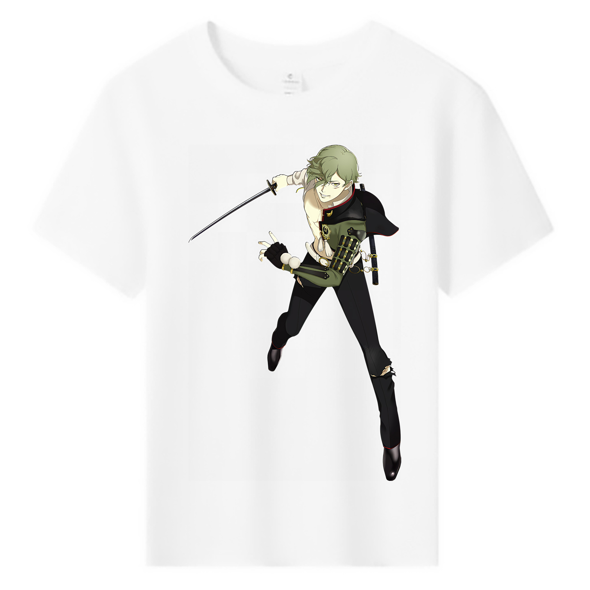 （画像用） 刀剣乱舞 Touken Ranbu 綿100％キッズTシャツ（フロントプリント）