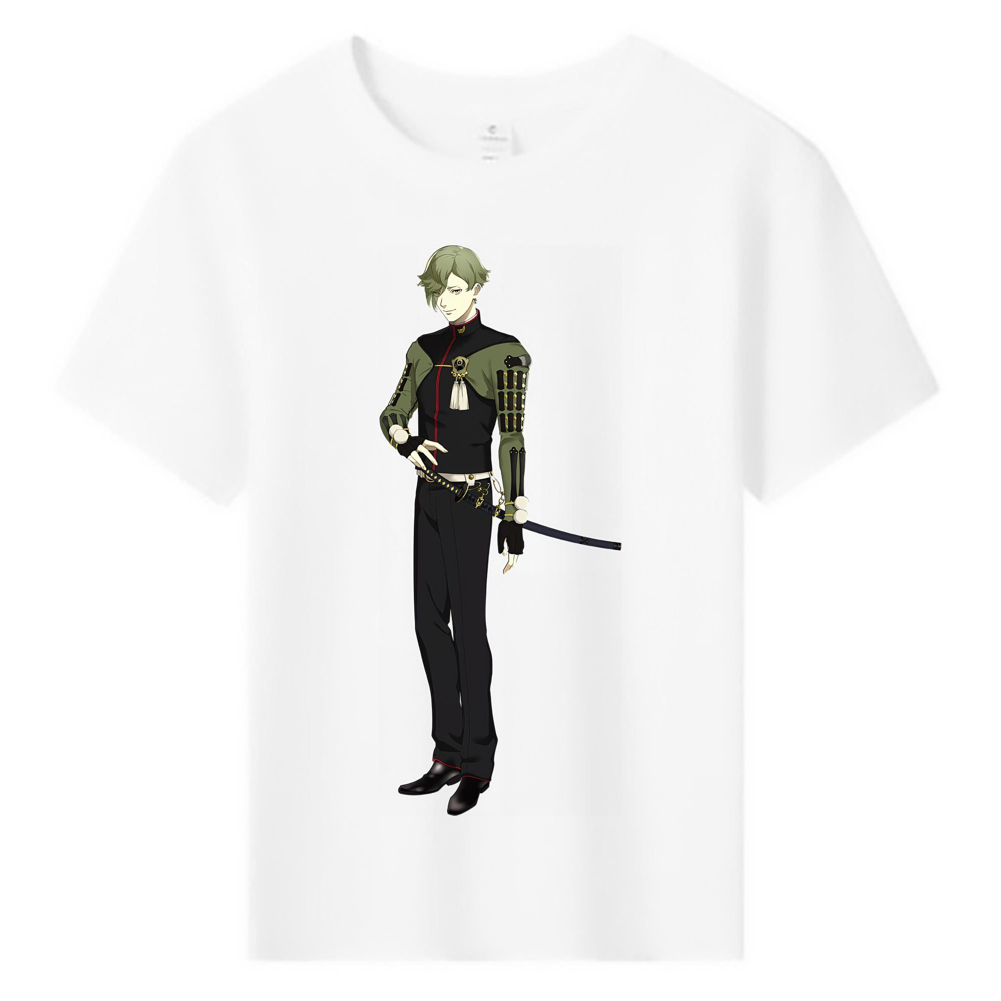 （画像用） 刀剣乱舞 Touken Ranbu 綿100％キッズTシャツ（フロントプリント）