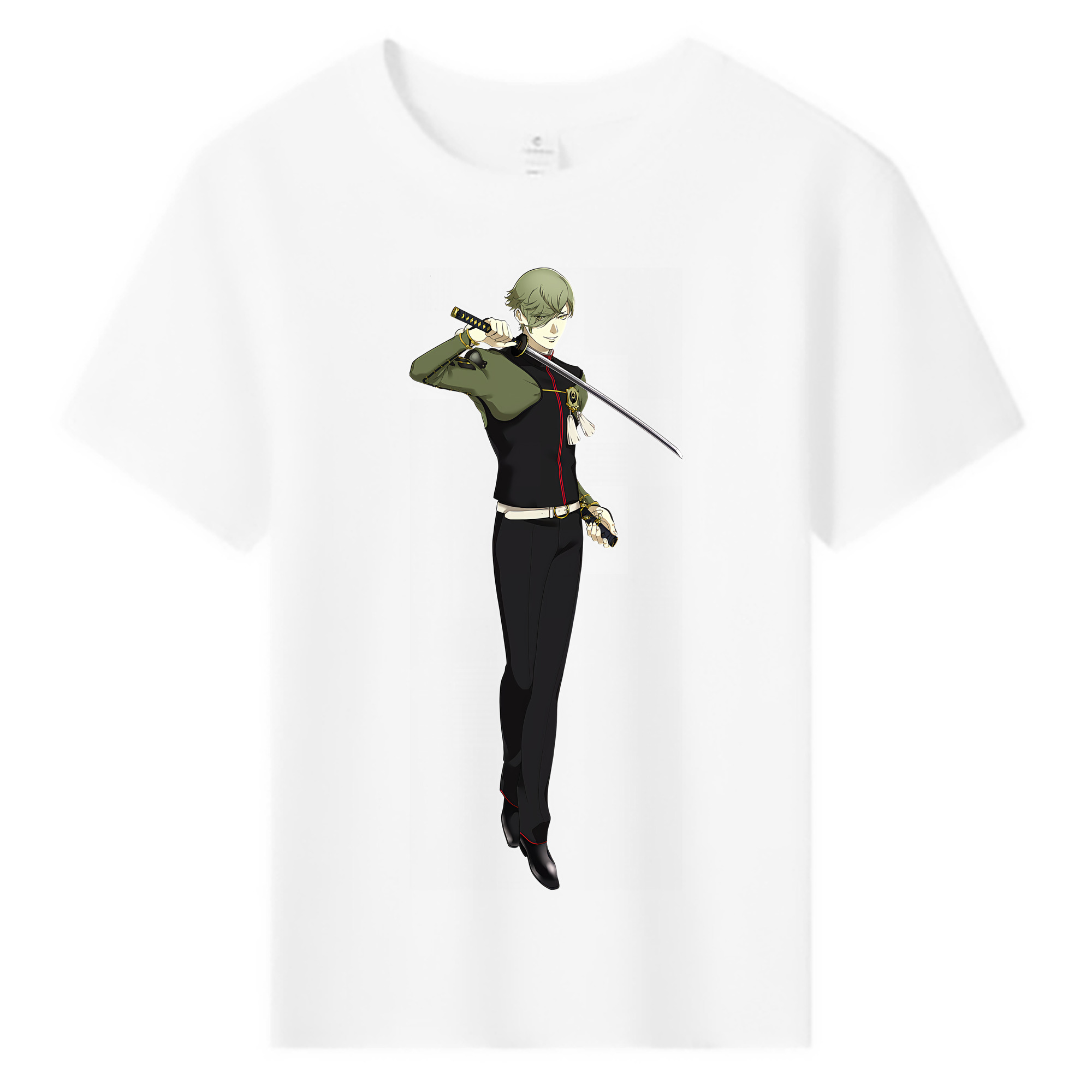 （画像用） 刀剣乱舞 Touken Ranbu 綿100％キッズTシャツ（フロントプリント）