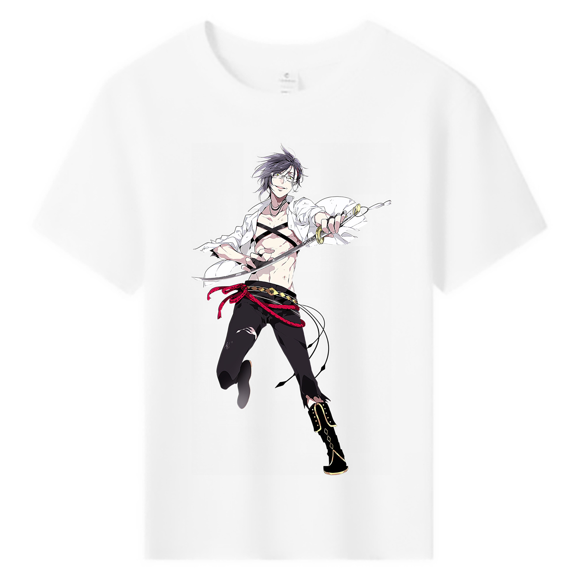 （画像用） 刀剣乱舞 Touken Ranbu 綿100％キッズTシャツ（フロントプリント）