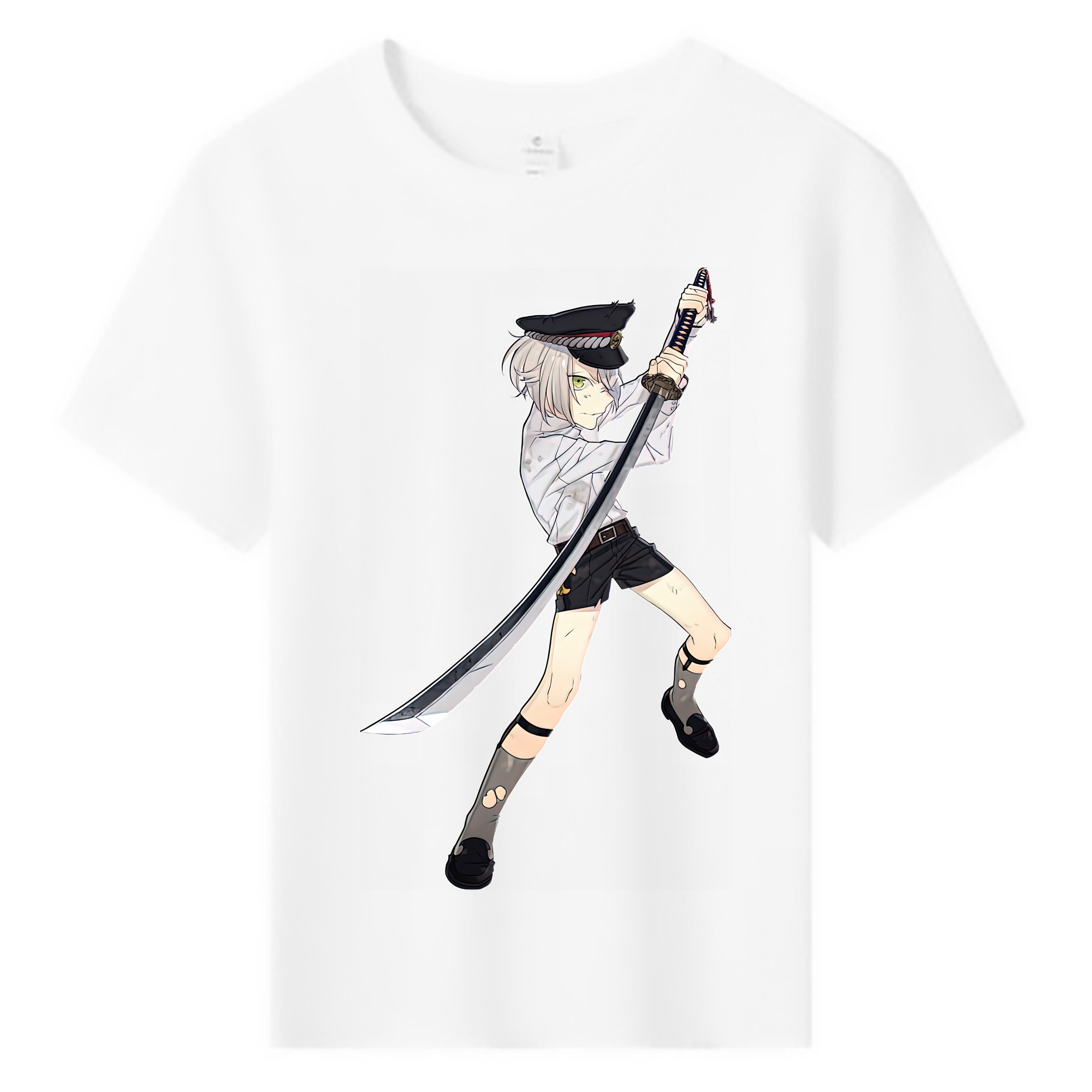 （画像用） 刀剣乱舞 Touken Ranbu 綿100％キッズTシャツ（フロントプリント）