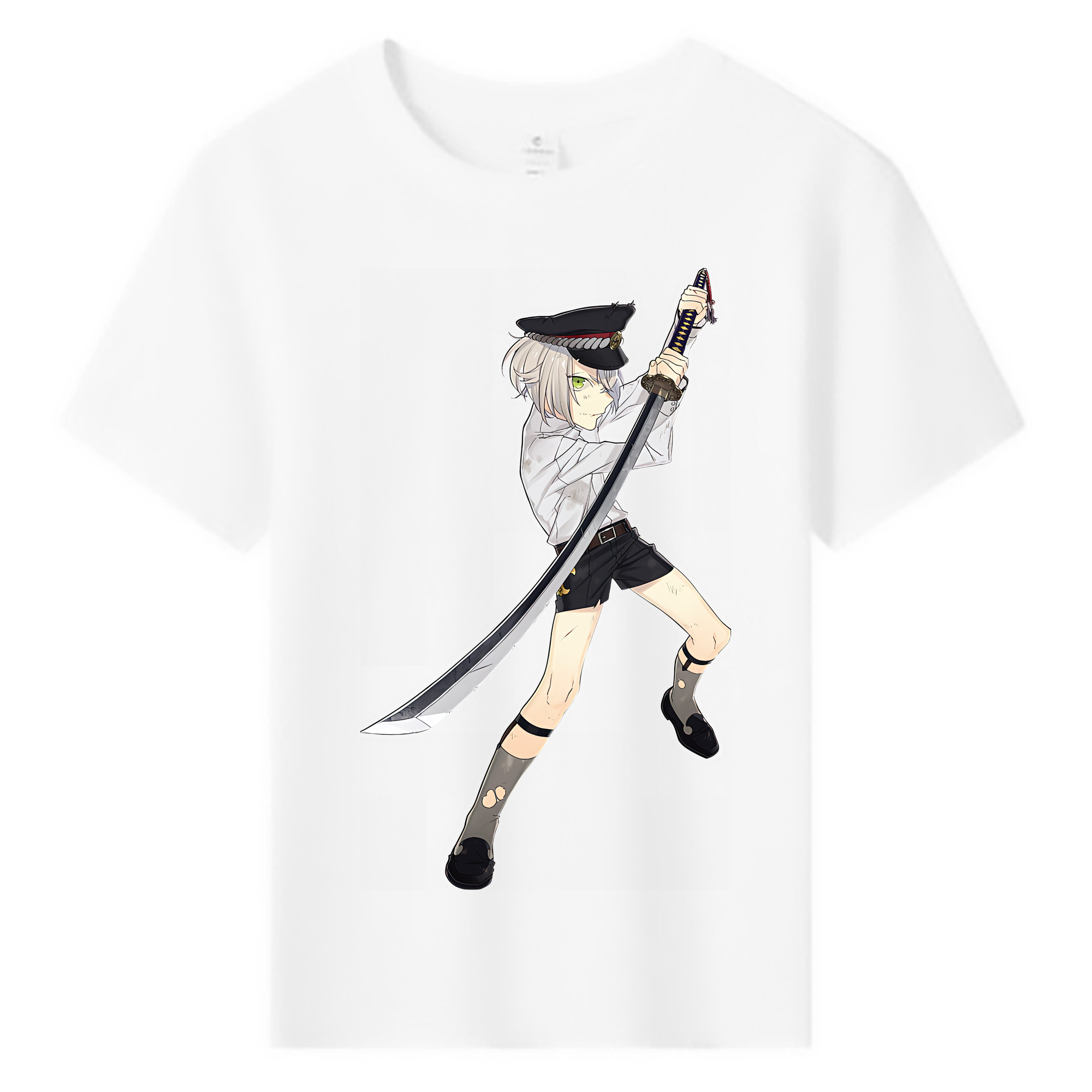 （画像用） 刀剣乱舞 Touken Ranbu 綿100％キッズTシャツ（フロントプリント）