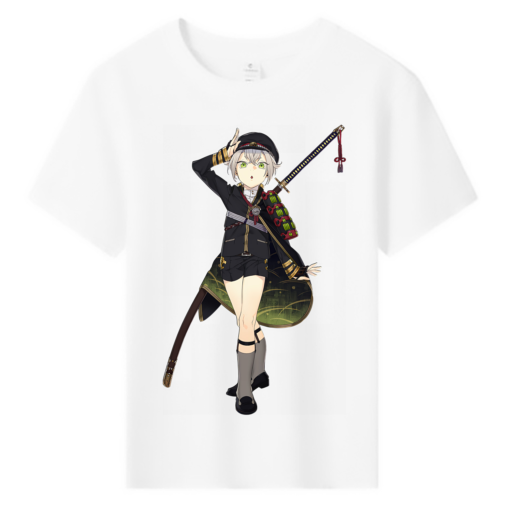 （画像用） 刀剣乱舞 Touken Ranbu 綿100％キッズTシャツ（フロントプリント）