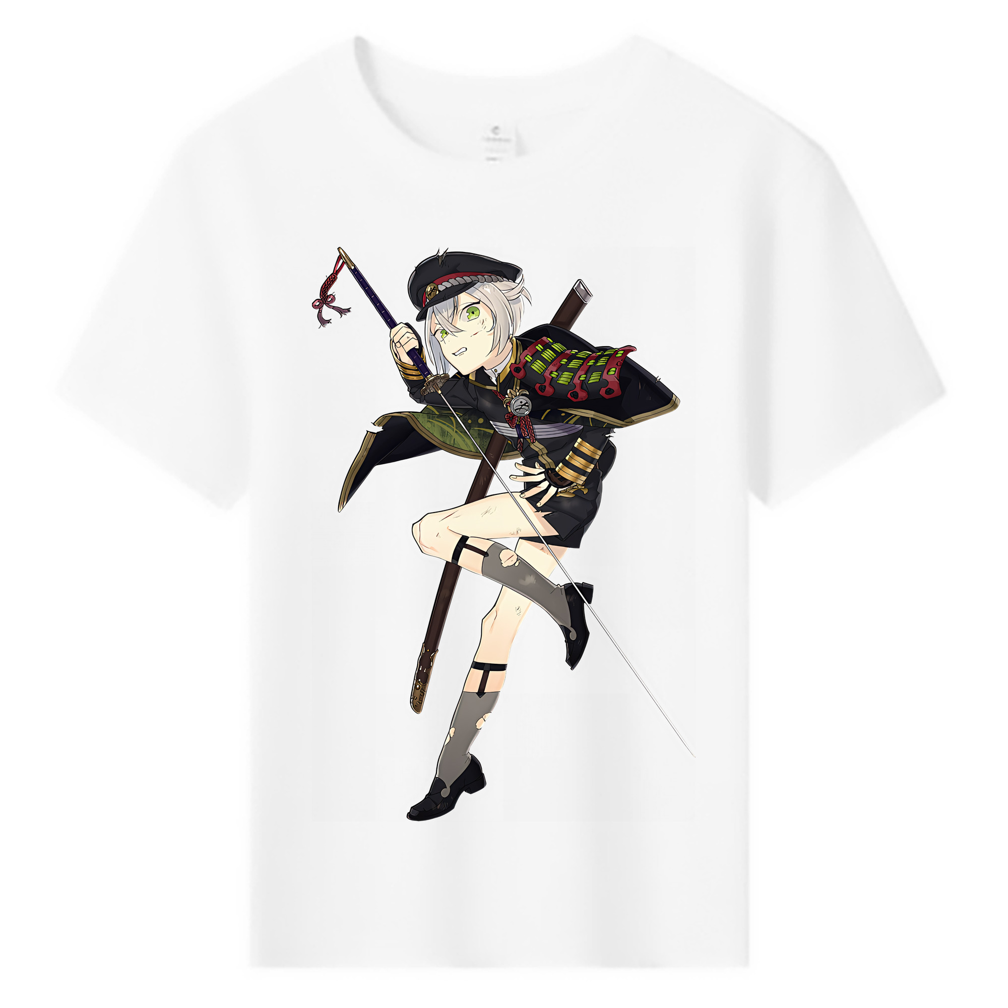 （画像用） 刀剣乱舞 Touken Ranbu 綿100％キッズTシャツ（フロントプリント）