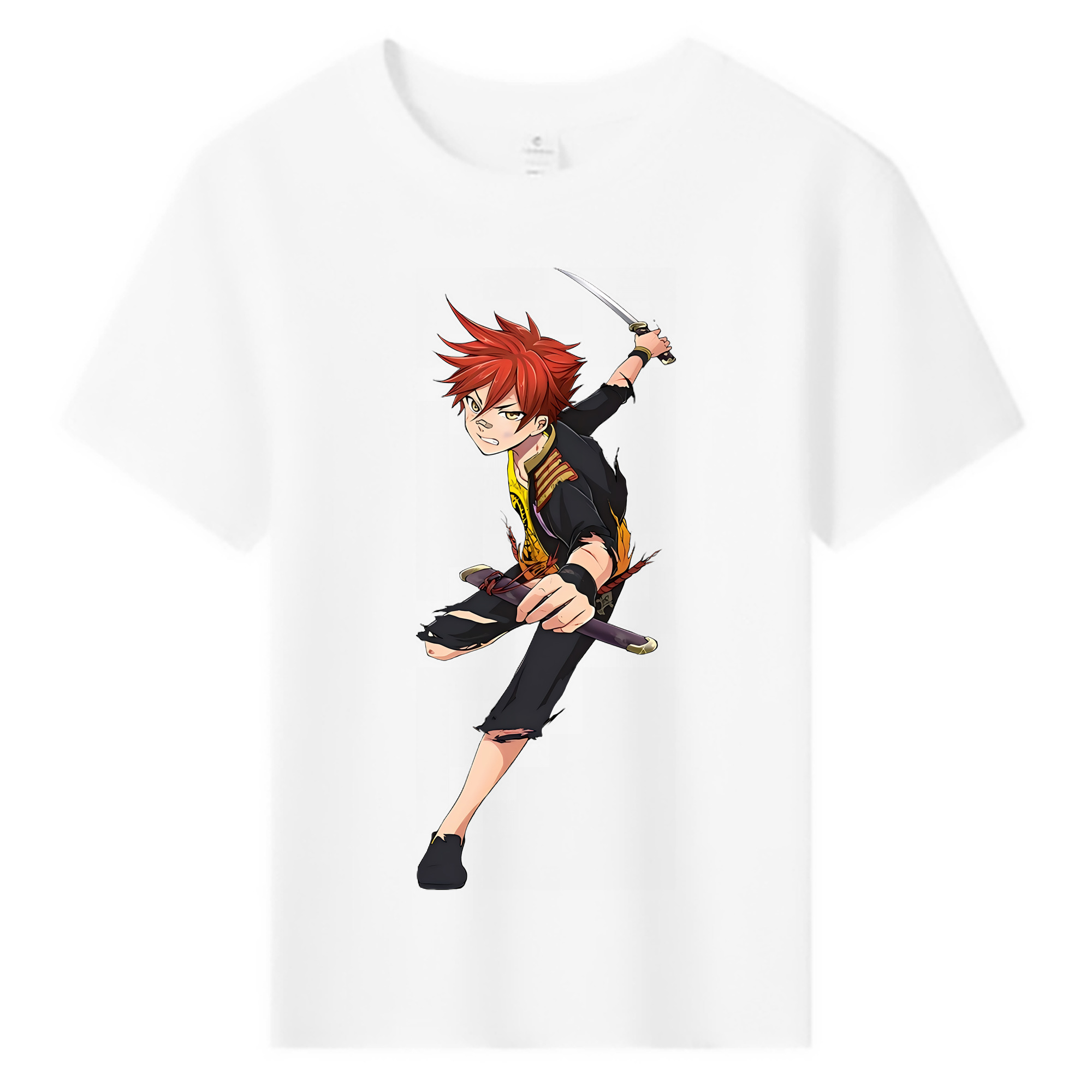 （画像用） 刀剣乱舞 Touken Ranbu 綿100％キッズTシャツ（フロントプリント）