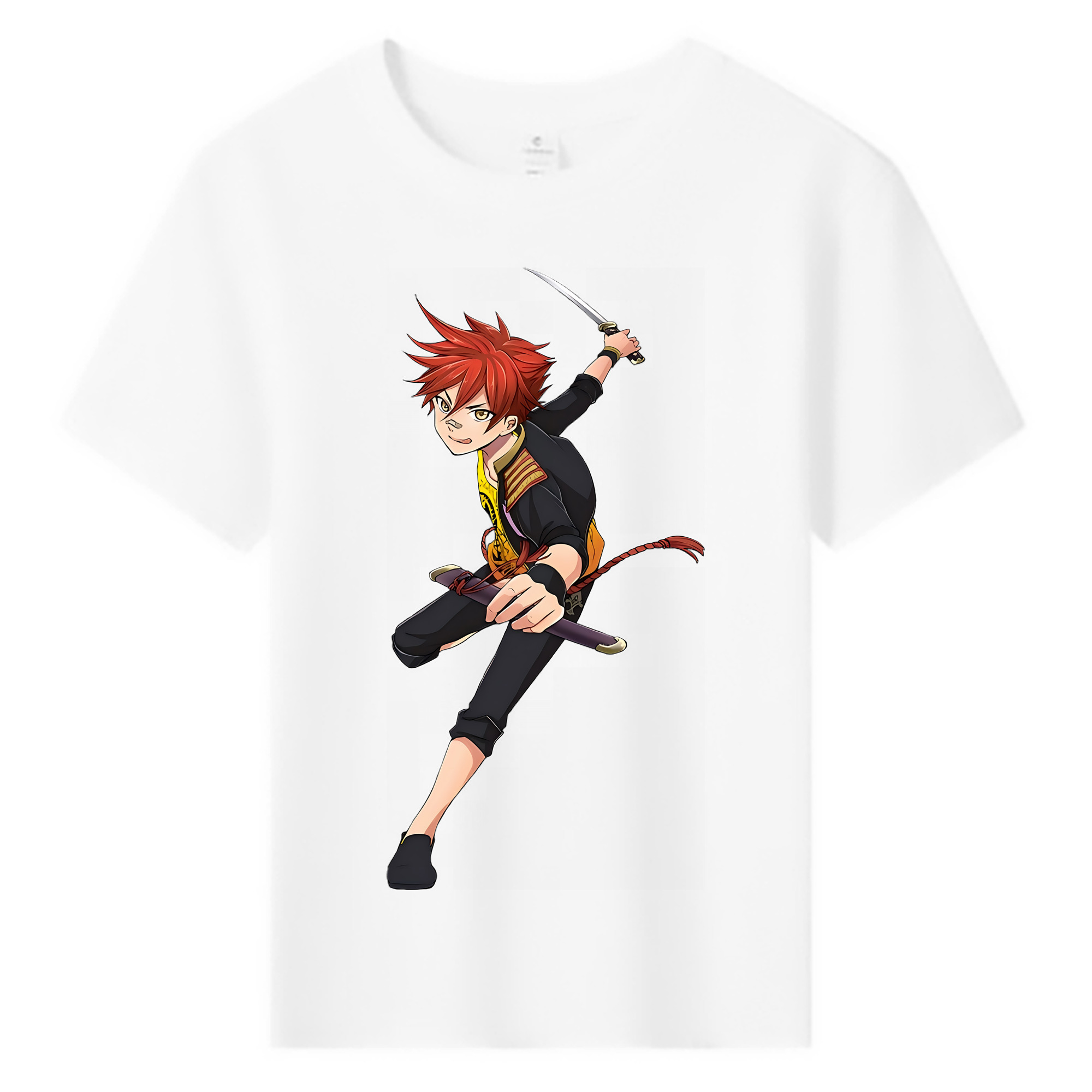 （画像用） 刀剣乱舞 Touken Ranbu 綿100％キッズTシャツ（フロントプリント）