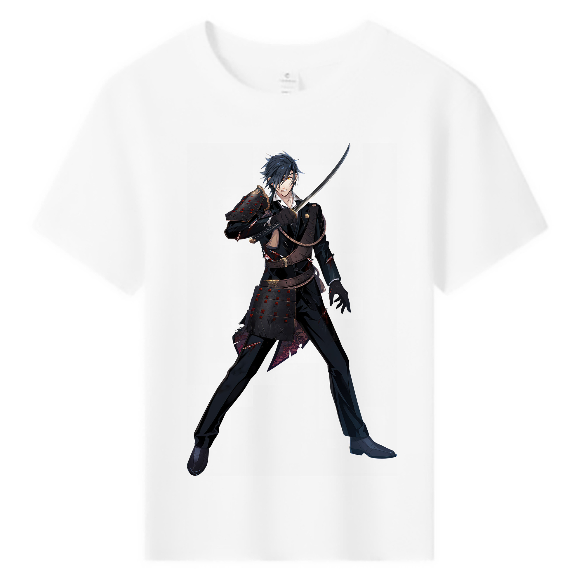 （画像用） 刀剣乱舞 Touken Ranbu 綿100％キッズTシャツ（フロントプリント）