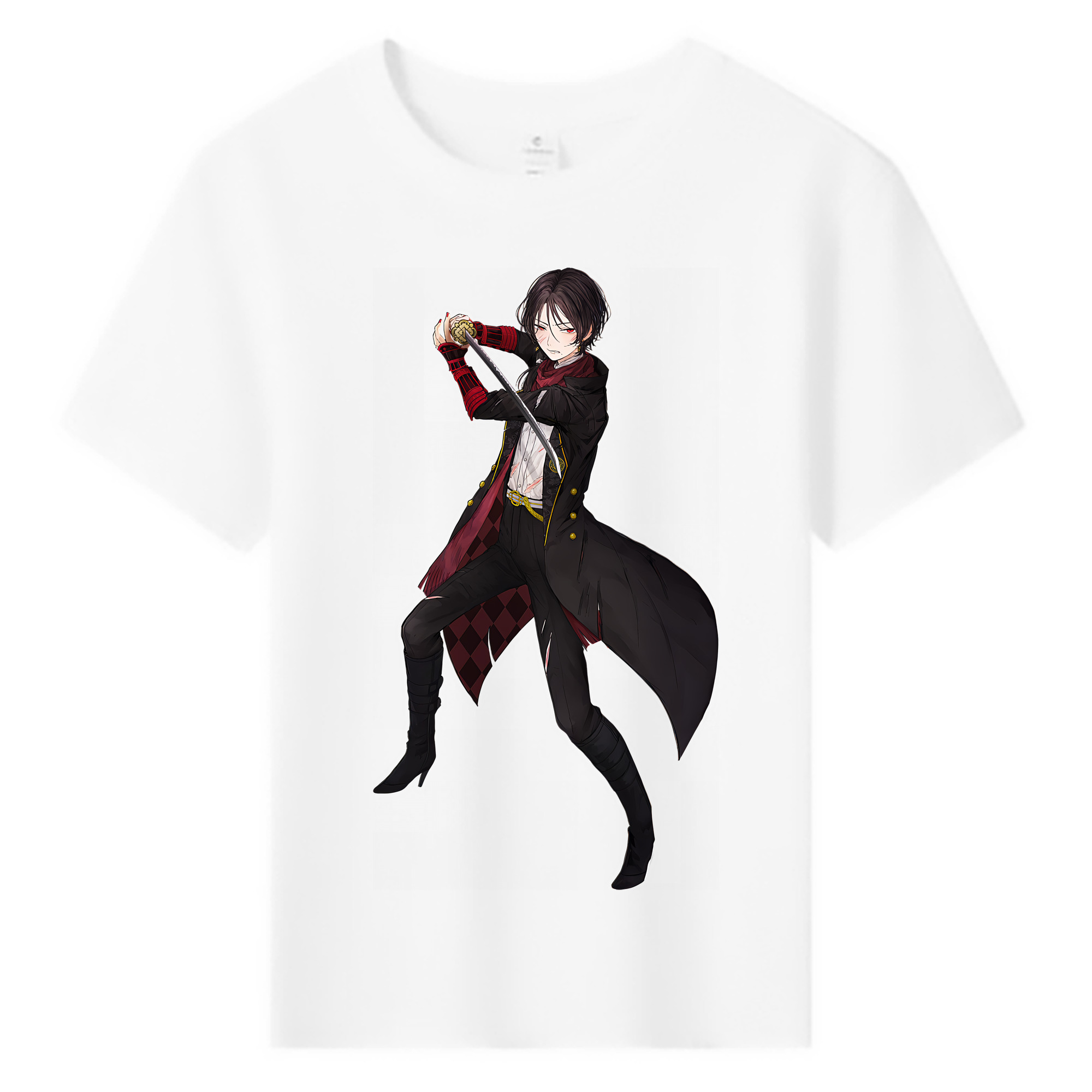 （画像用） 刀剣乱舞 Touken Ranbu 綿100％キッズTシャツ（フロントプリント）