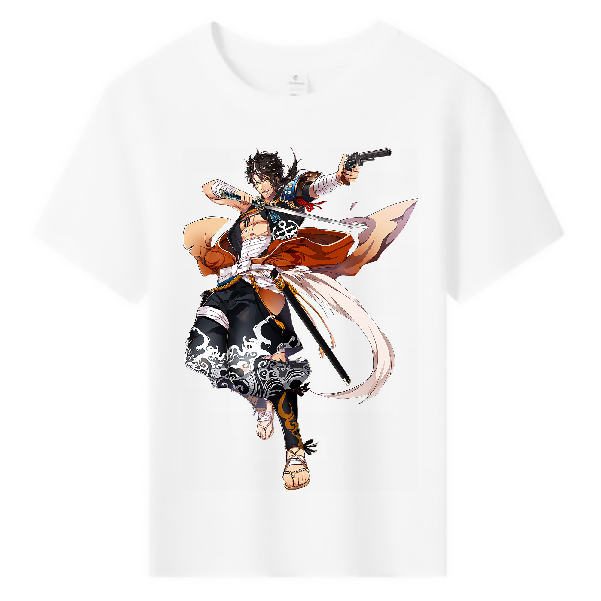 （画像用） 刀剣乱舞 Touken Ranbu 綿100％キッズTシャツ（フロントプリント）