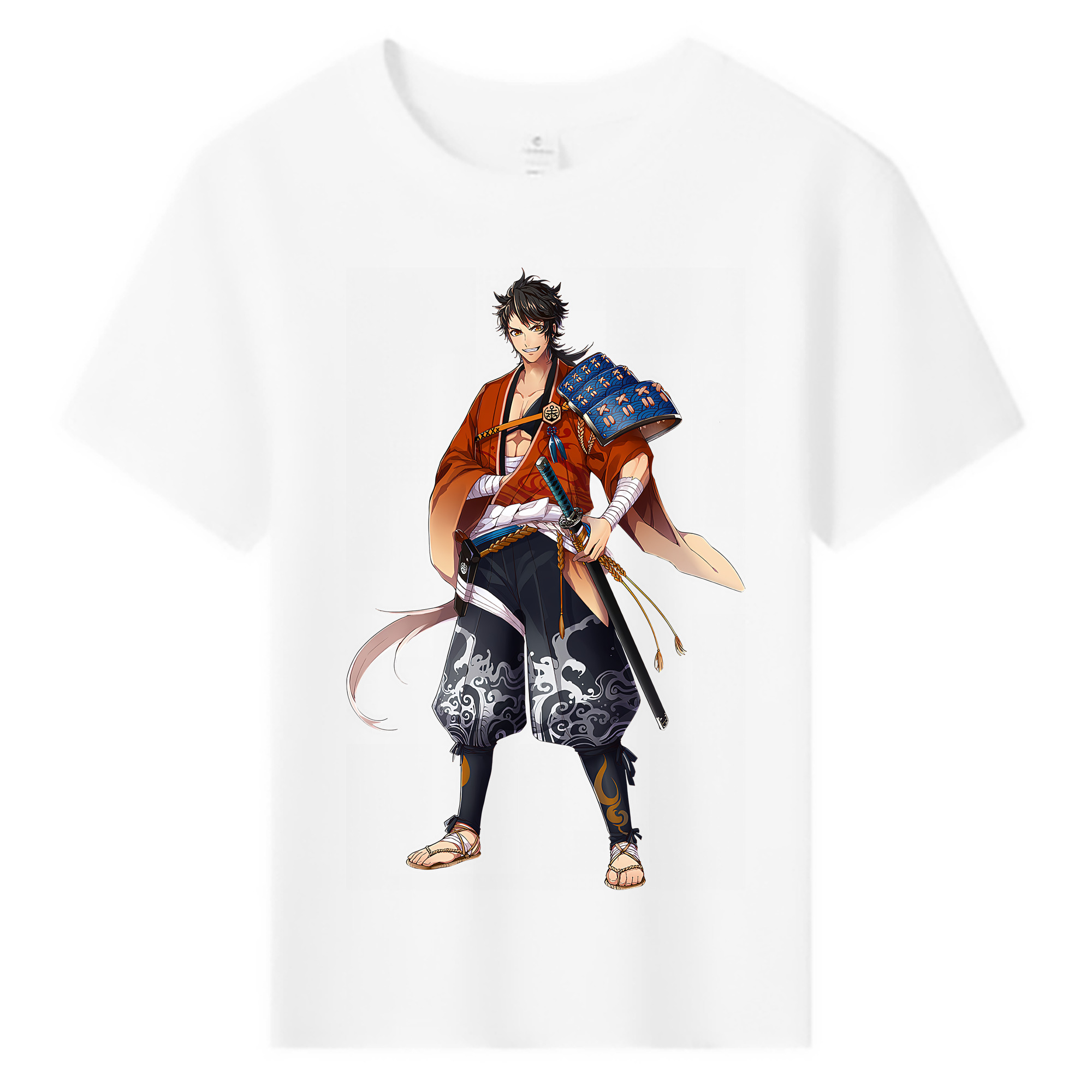 （画像用） 刀剣乱舞 Touken Ranbu 綿100％キッズTシャツ（フロントプリント）