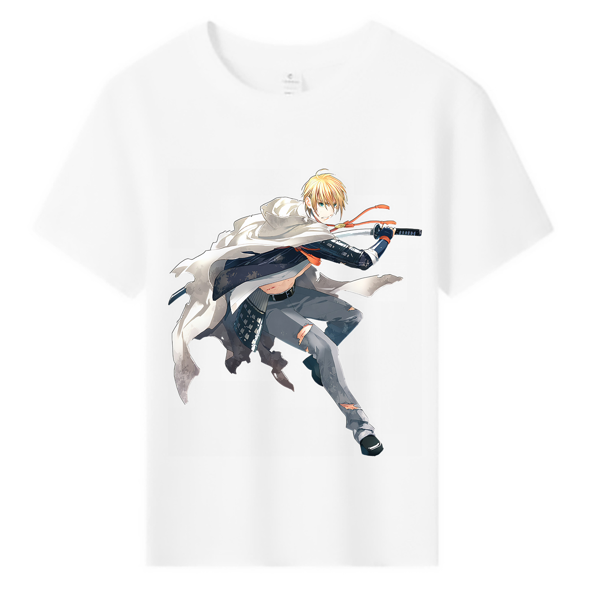（画像用） 刀剣乱舞 Touken Ranbu 綿100％キッズTシャツ（フロントプリント）