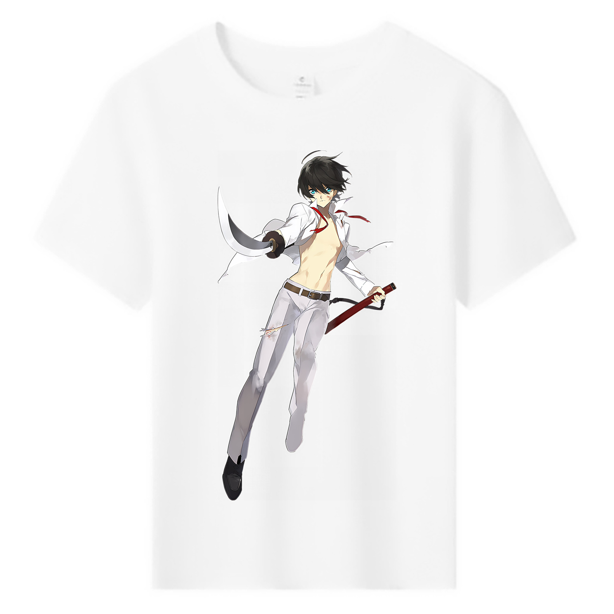 （画像用） 刀剣乱舞 Touken Ranbu 綿100％キッズTシャツ（フロントプリント）