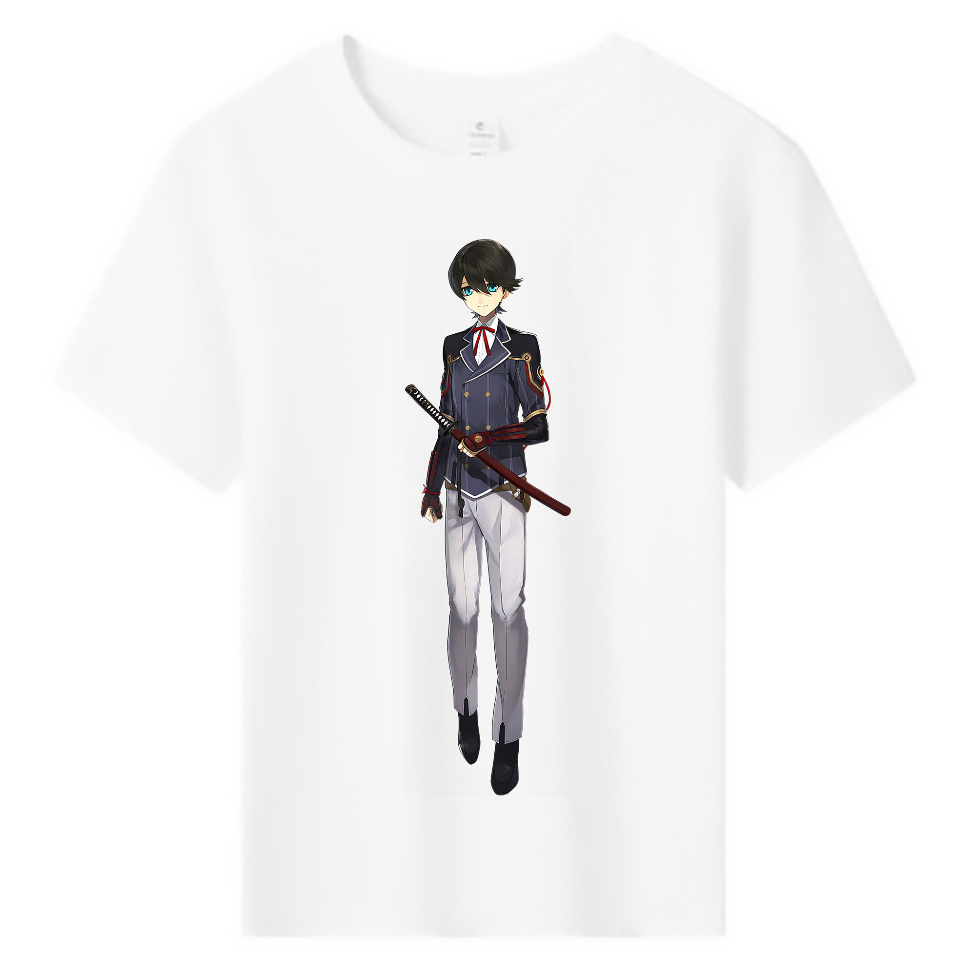 （画像用） 刀剣乱舞 Touken Ranbu 綿100％キッズTシャツ（フロントプリント）