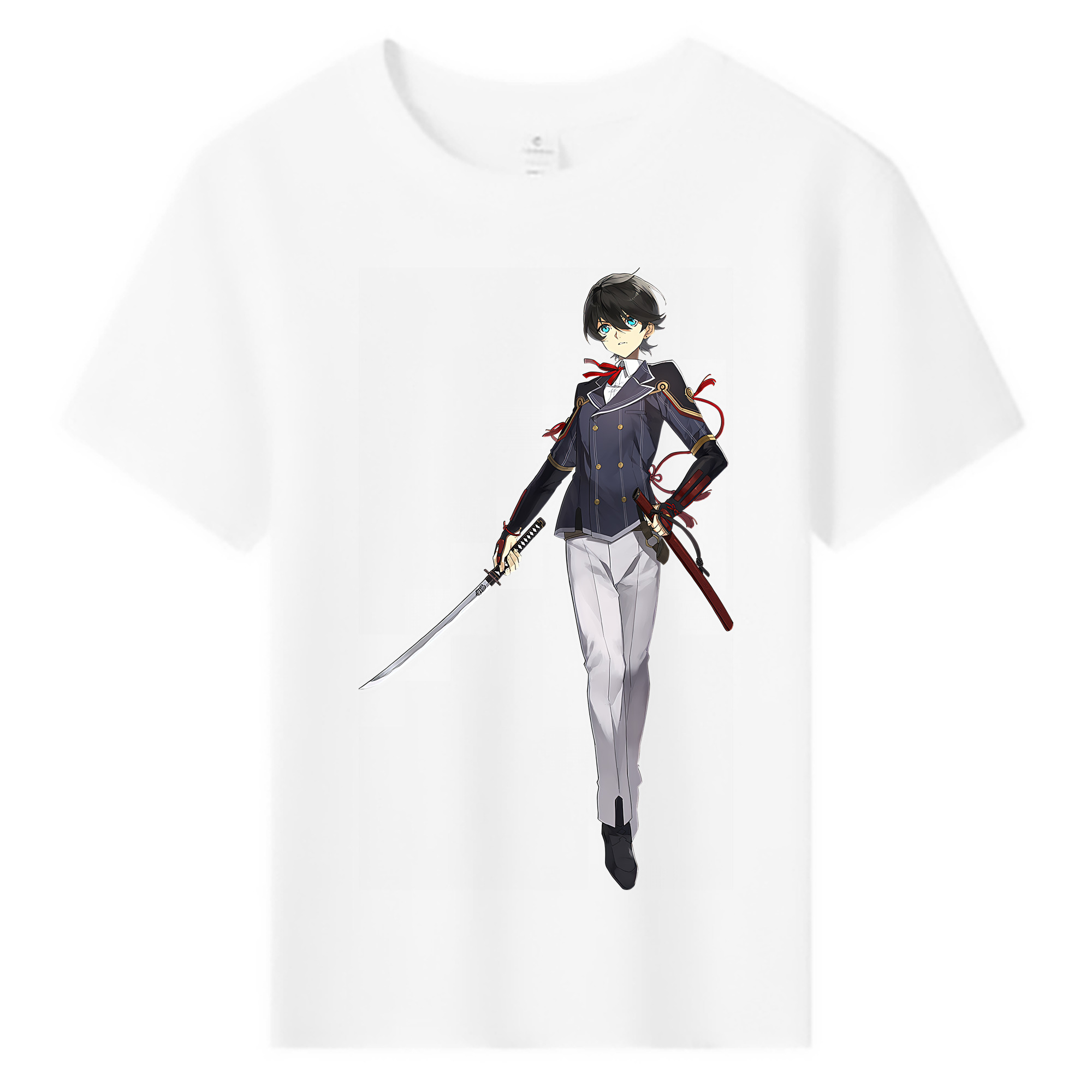 （画像用） 刀剣乱舞 Touken Ranbu 綿100％キッズTシャツ（フロントプリント）