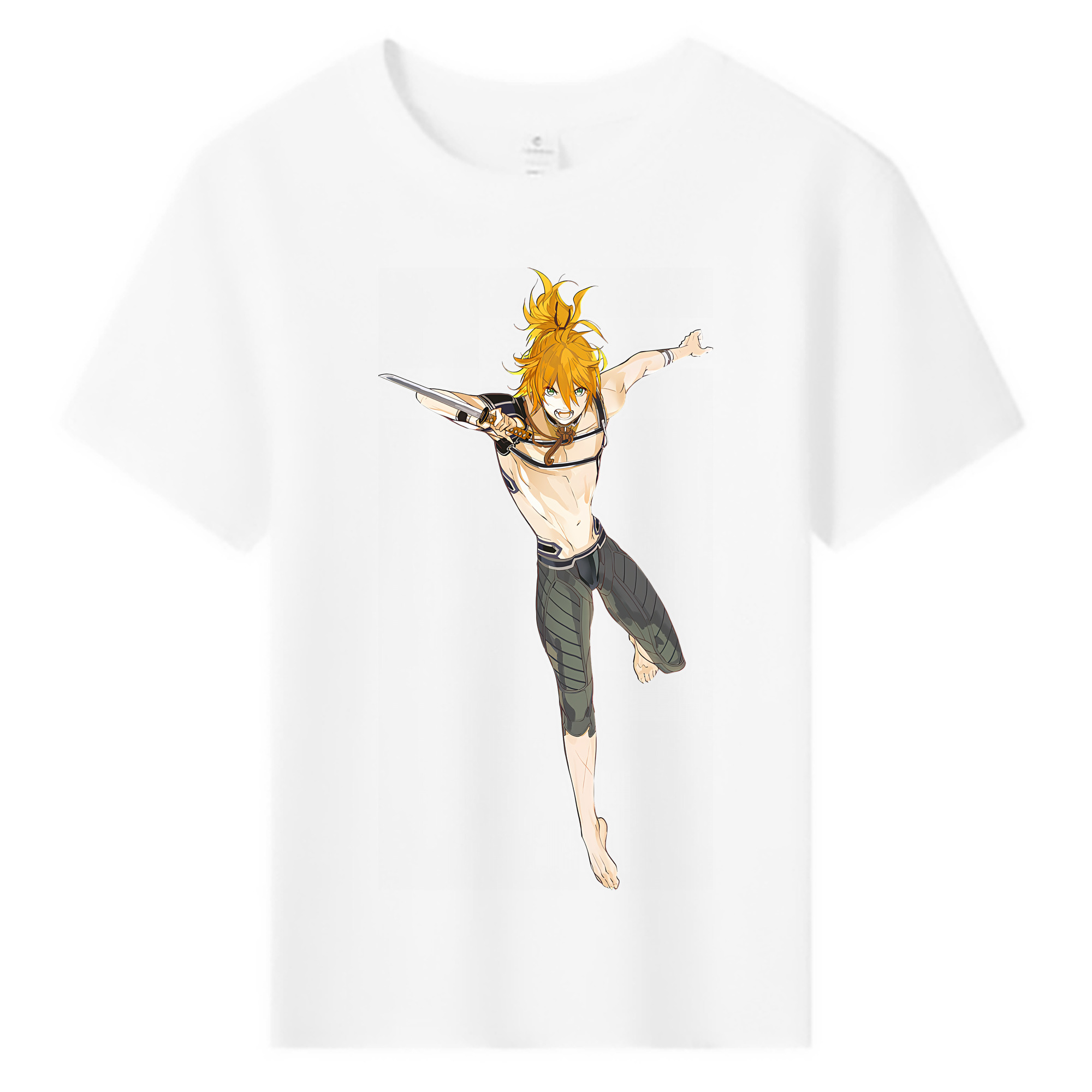 （画像用） 刀剣乱舞 Touken Ranbu 綿100％キッズTシャツ（フロントプリント）