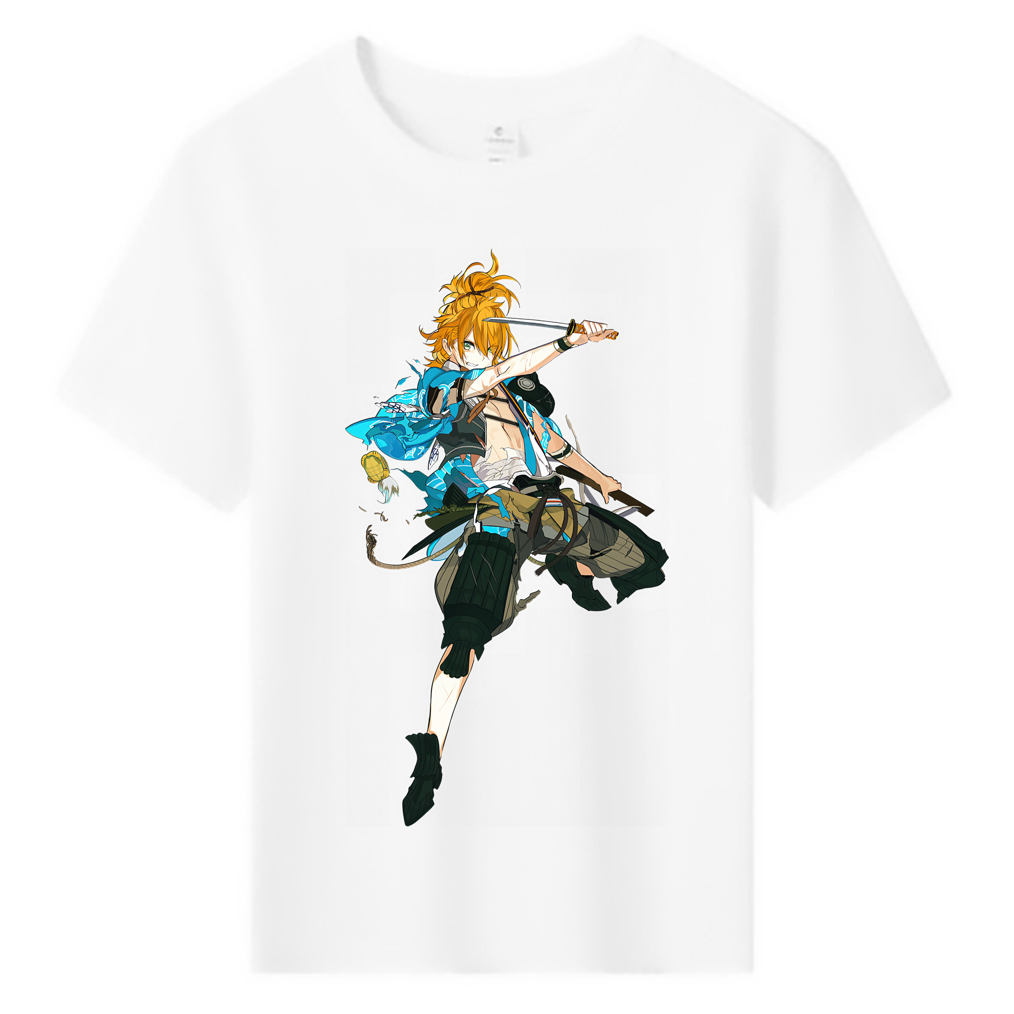 （画像用） 刀剣乱舞 Touken Ranbu 綿100％キッズTシャツ（フロントプリント）