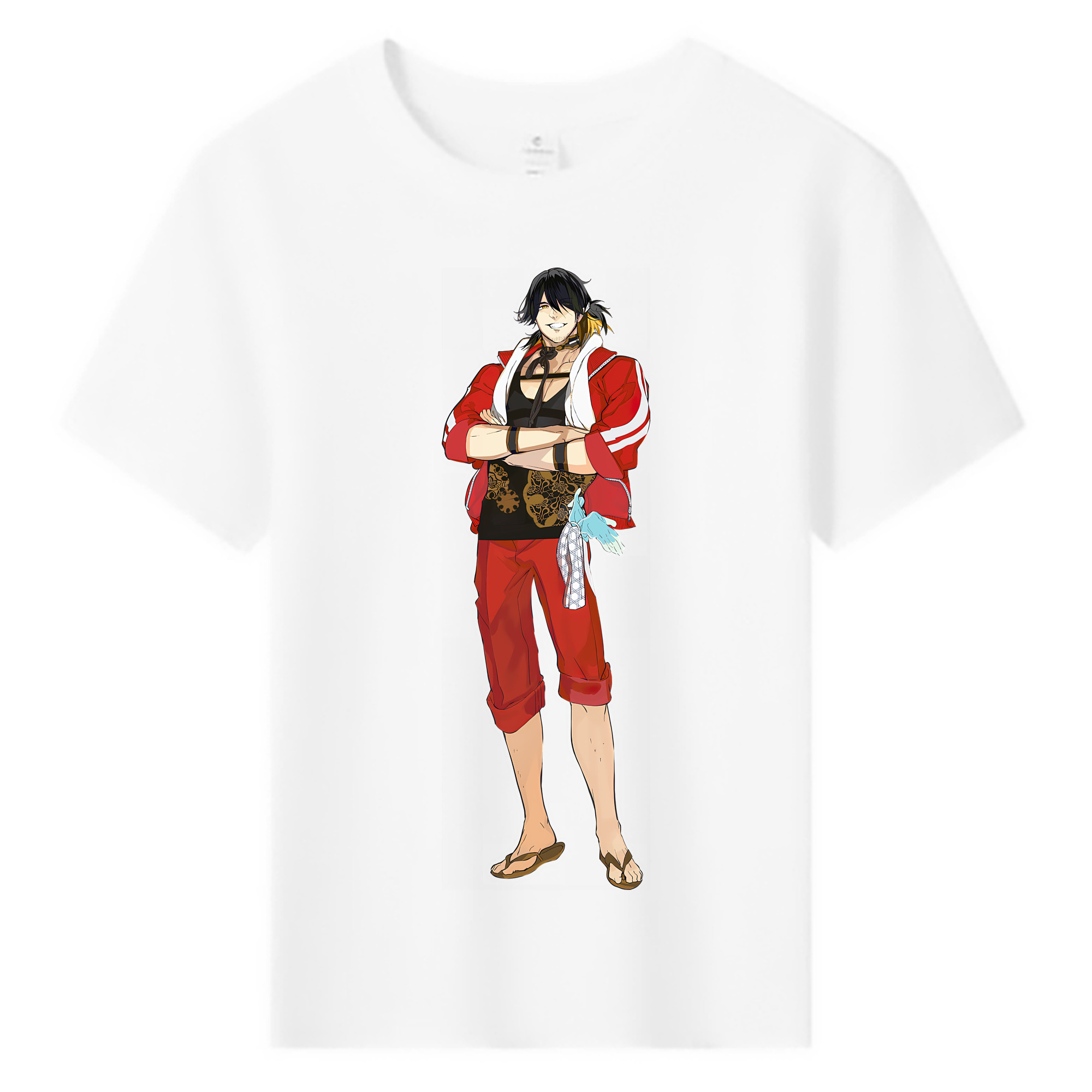 （画像用） 刀剣乱舞 Touken Ranbu 綿100％キッズTシャツ（フロントプリント）