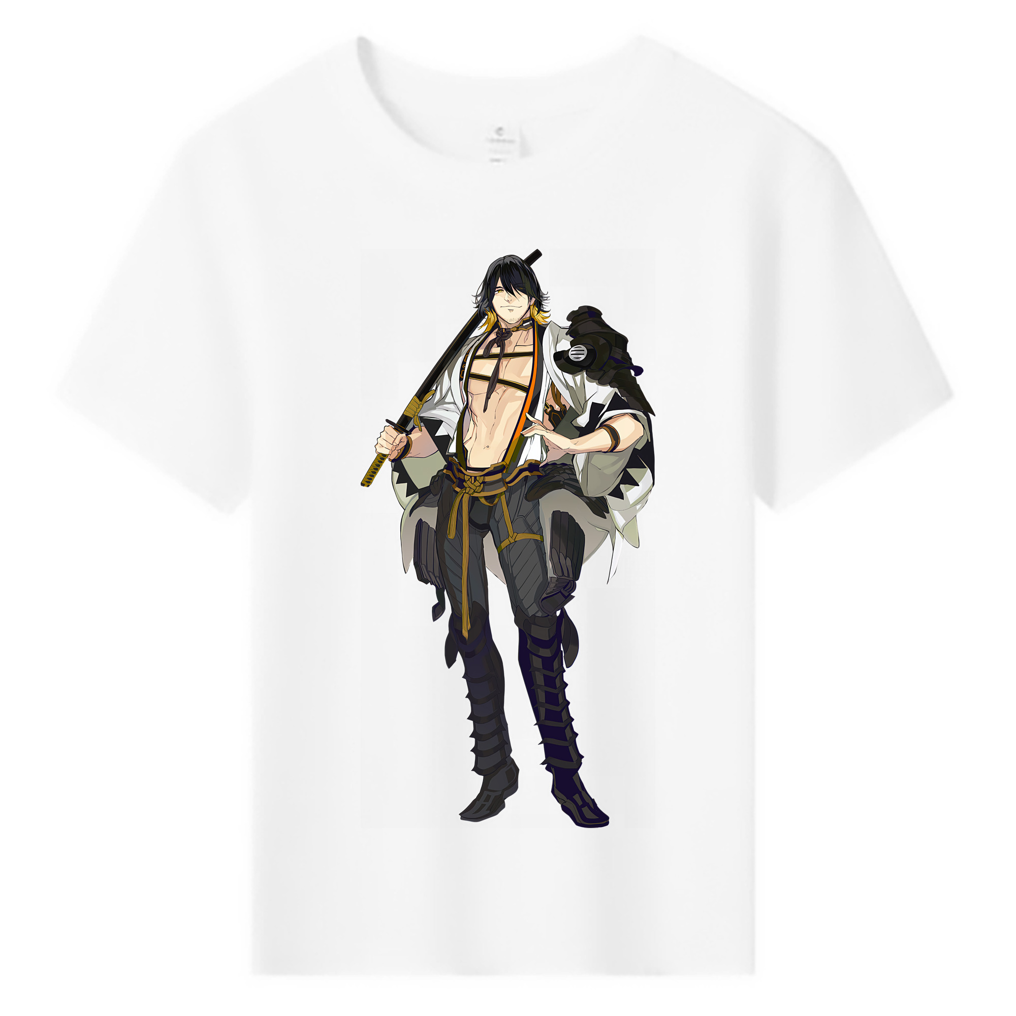 （画像用） 刀剣乱舞 Touken Ranbu 綿100％キッズTシャツ（フロントプリント）