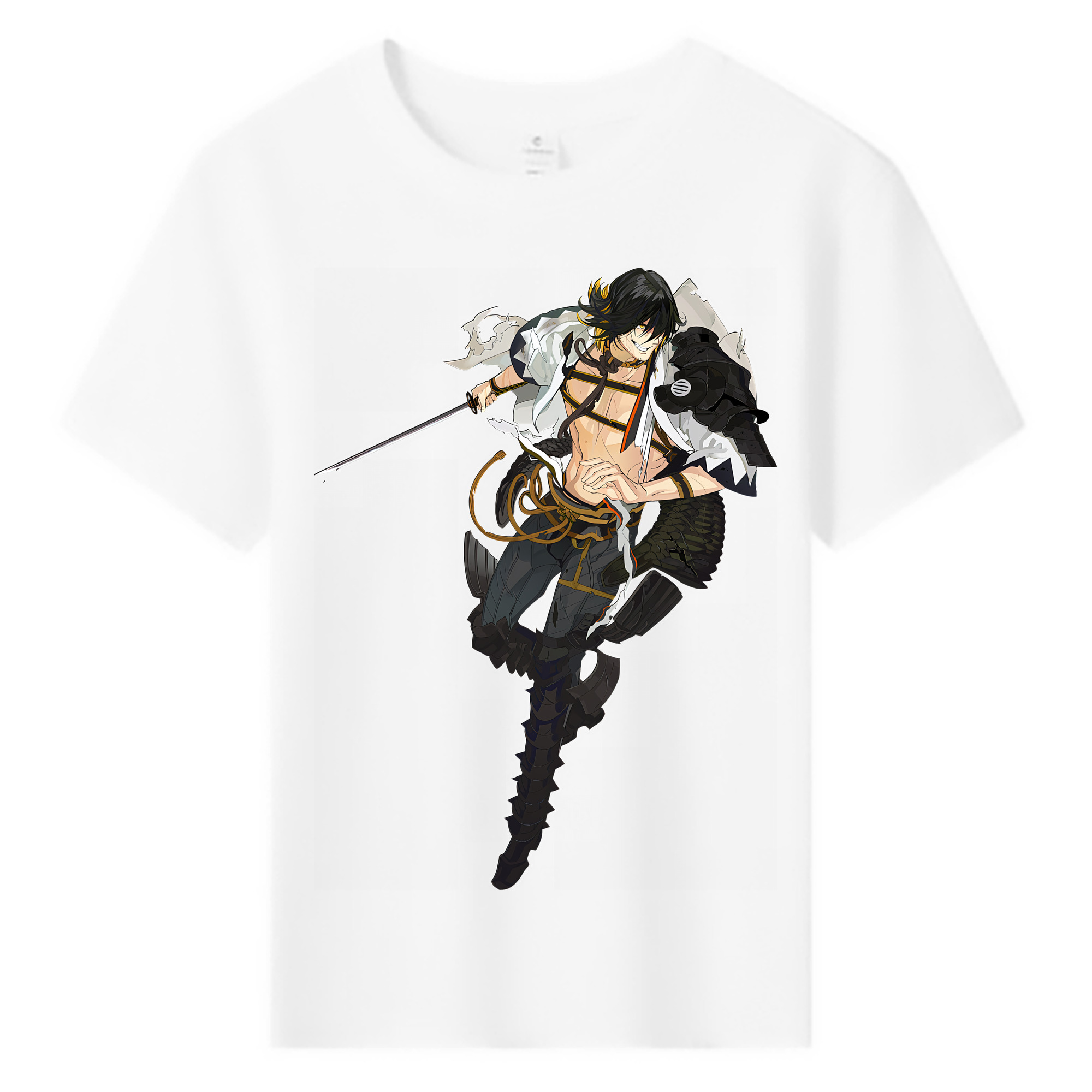 （画像用） 刀剣乱舞 Touken Ranbu 綿100％キッズTシャツ（フロントプリント）