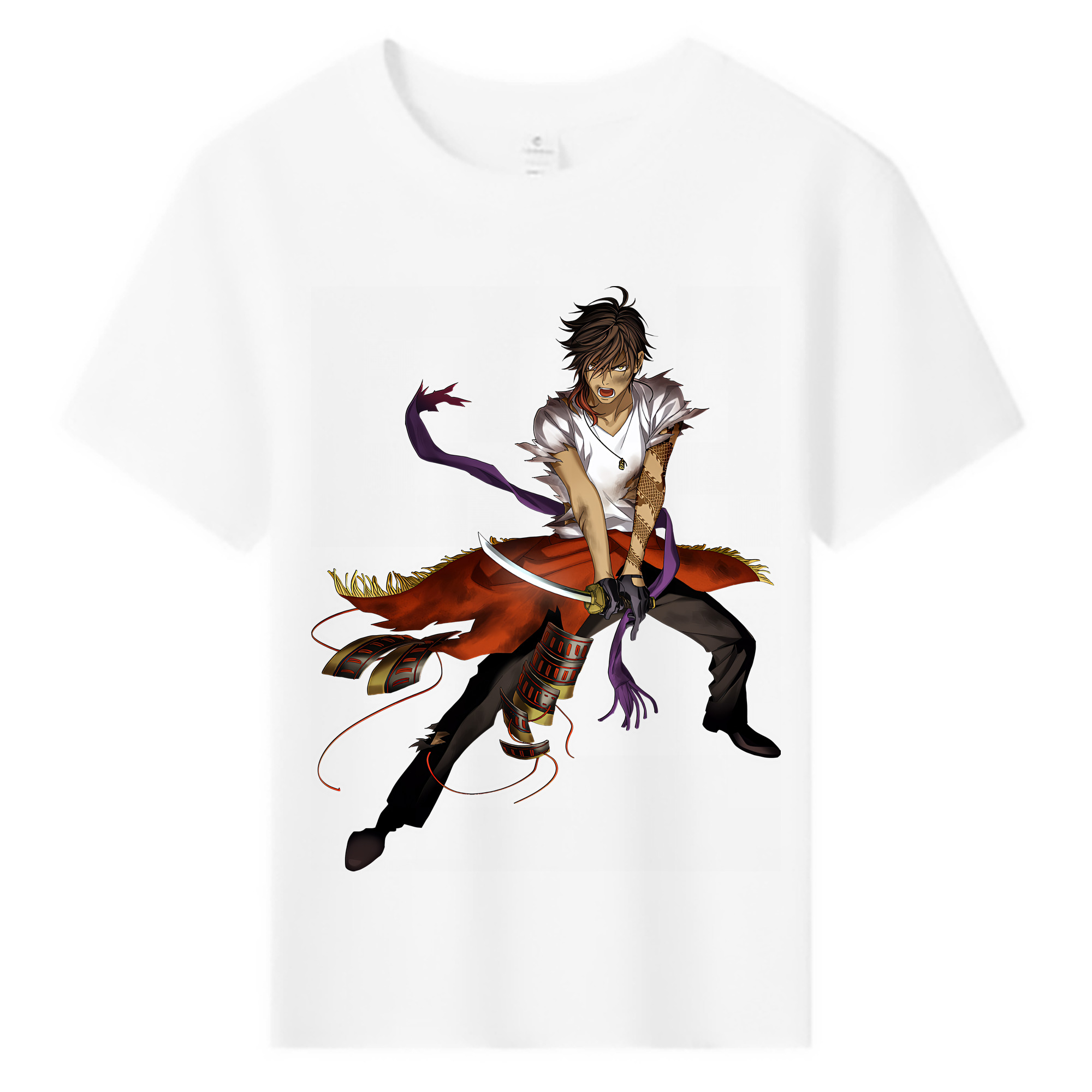 （画像用） 刀剣乱舞 Touken Ranbu 綿100％キッズTシャツ（フロントプリント）