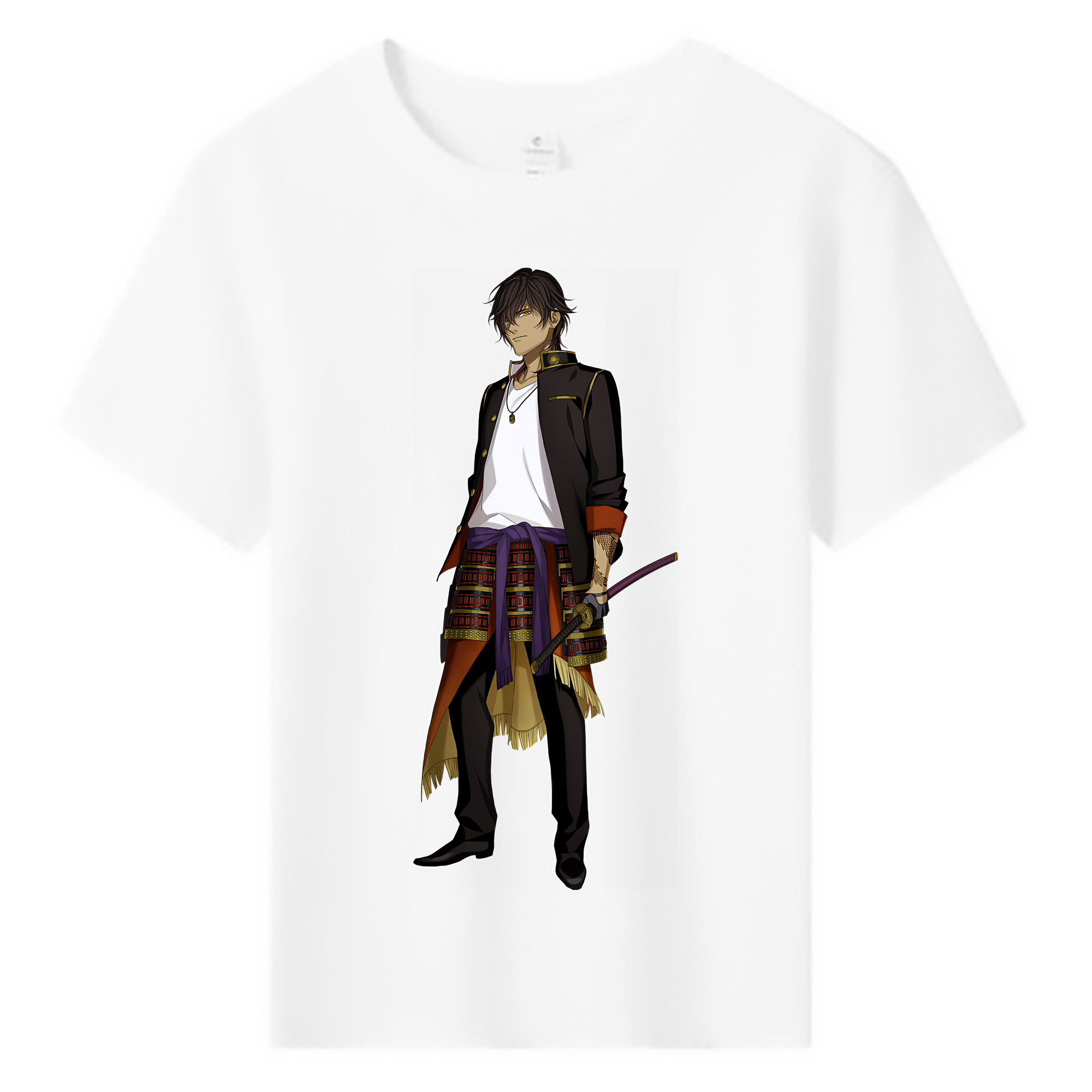 （画像用） 刀剣乱舞 Touken Ranbu 綿100％キッズTシャツ（フロントプリント）