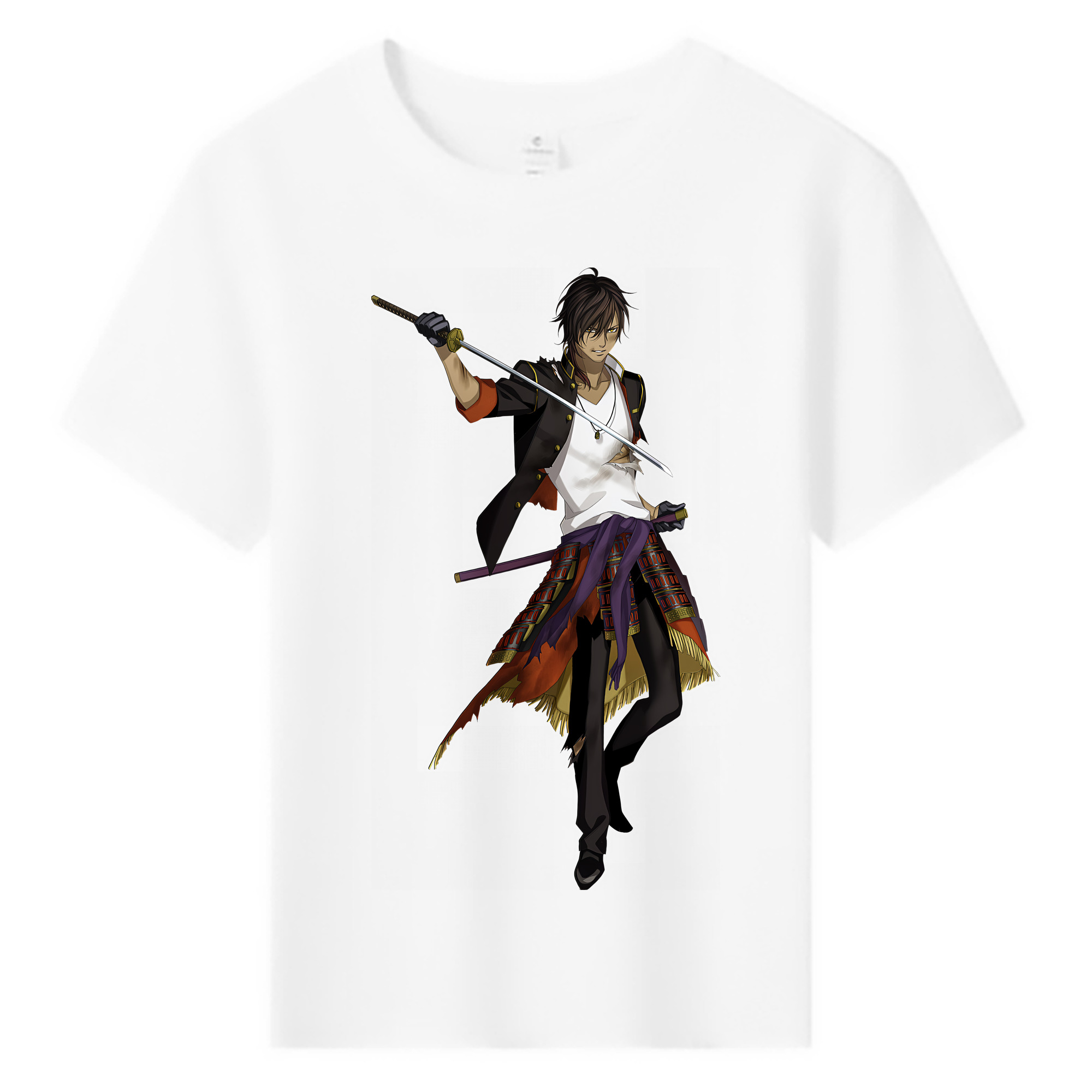 （画像用） 刀剣乱舞 Touken Ranbu 綿100％キッズTシャツ（フロントプリント）