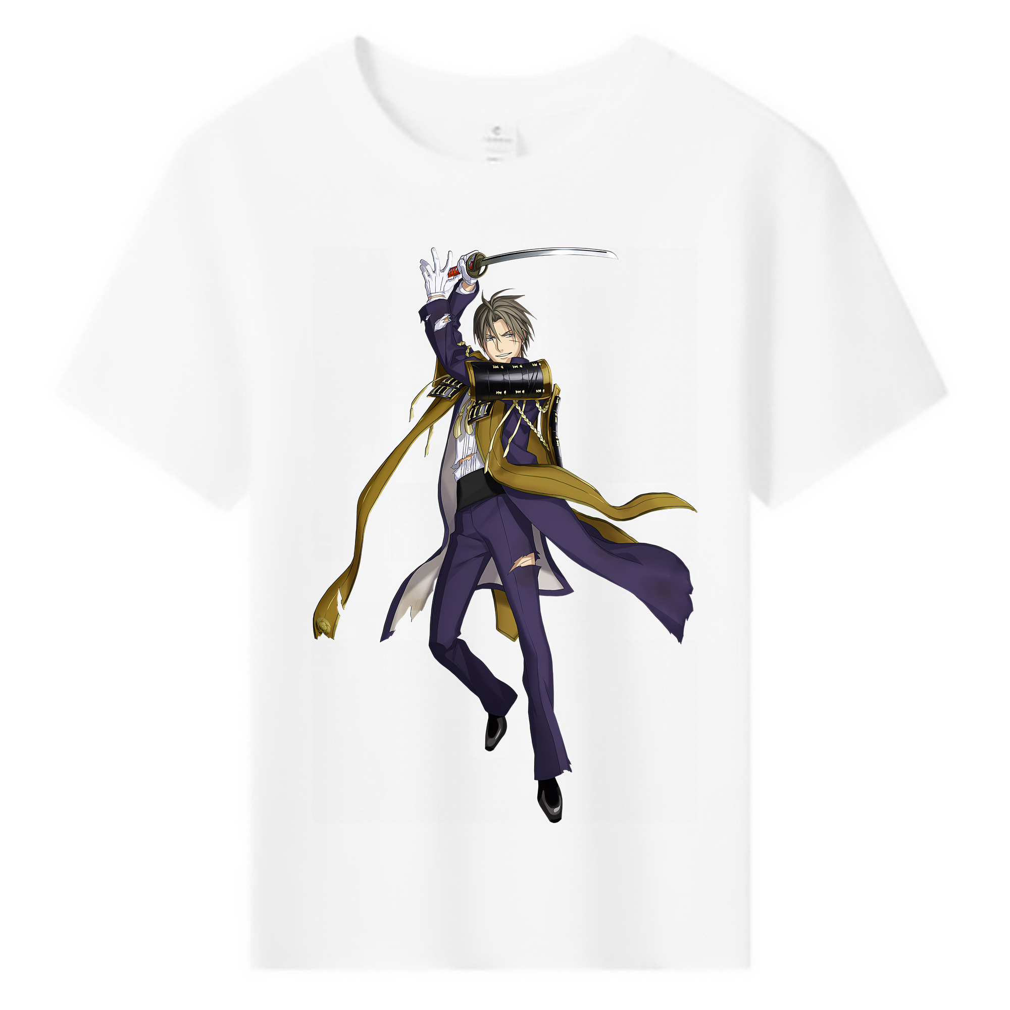（画像用） 刀剣乱舞 Touken Ranbu 綿100％キッズTシャツ（フロントプリント）
