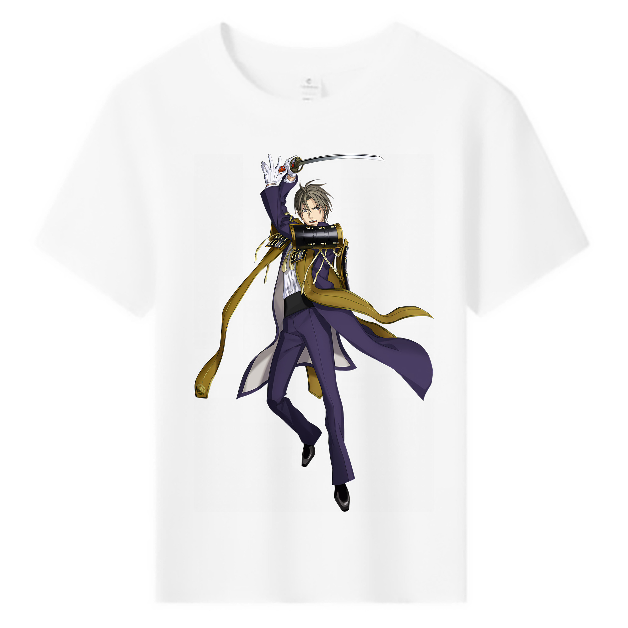 （画像用） 刀剣乱舞 Touken Ranbu 綿100％キッズTシャツ（フロントプリント）