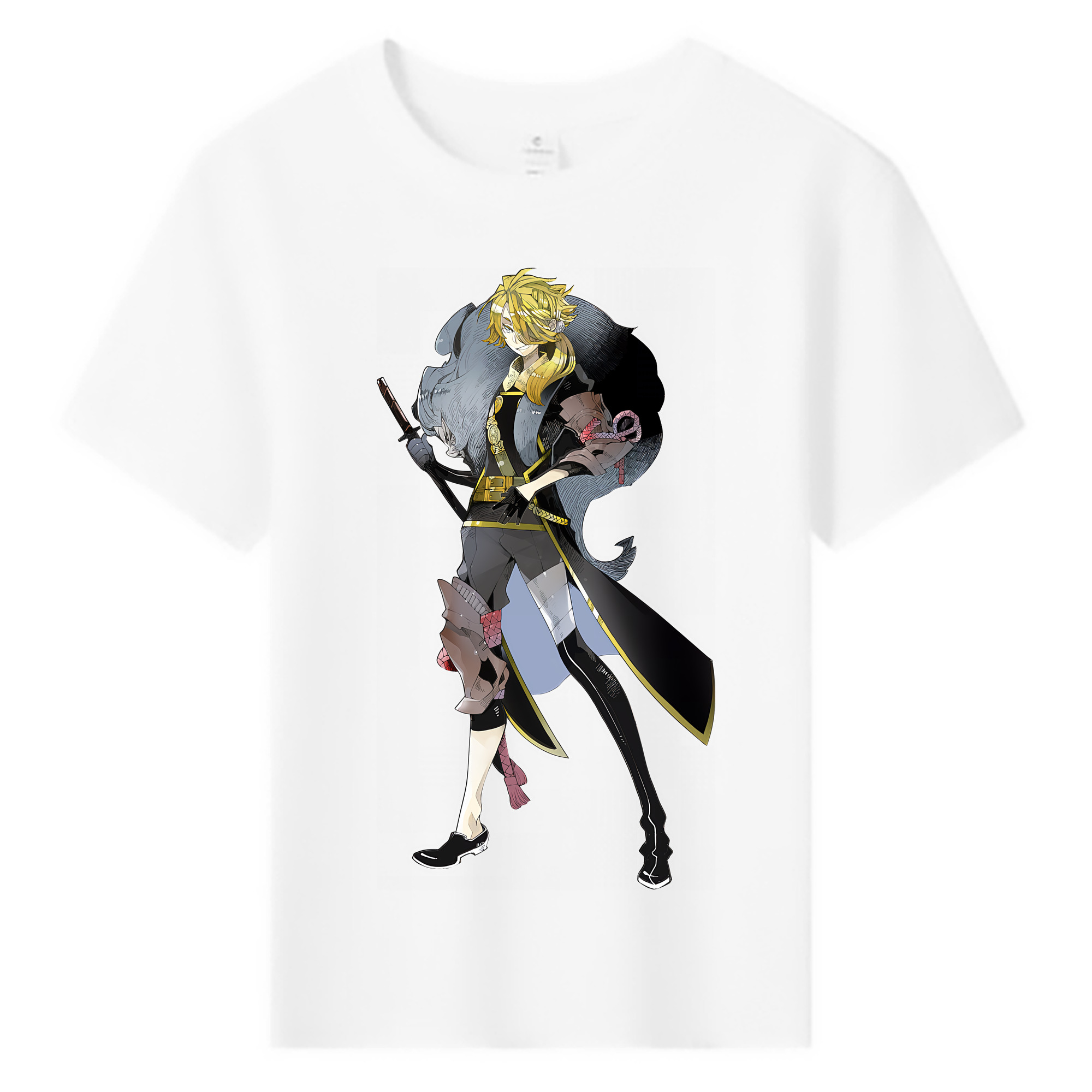 （画像用） 刀剣乱舞 Touken Ranbu 綿100％キッズTシャツ（フロントプリント）
