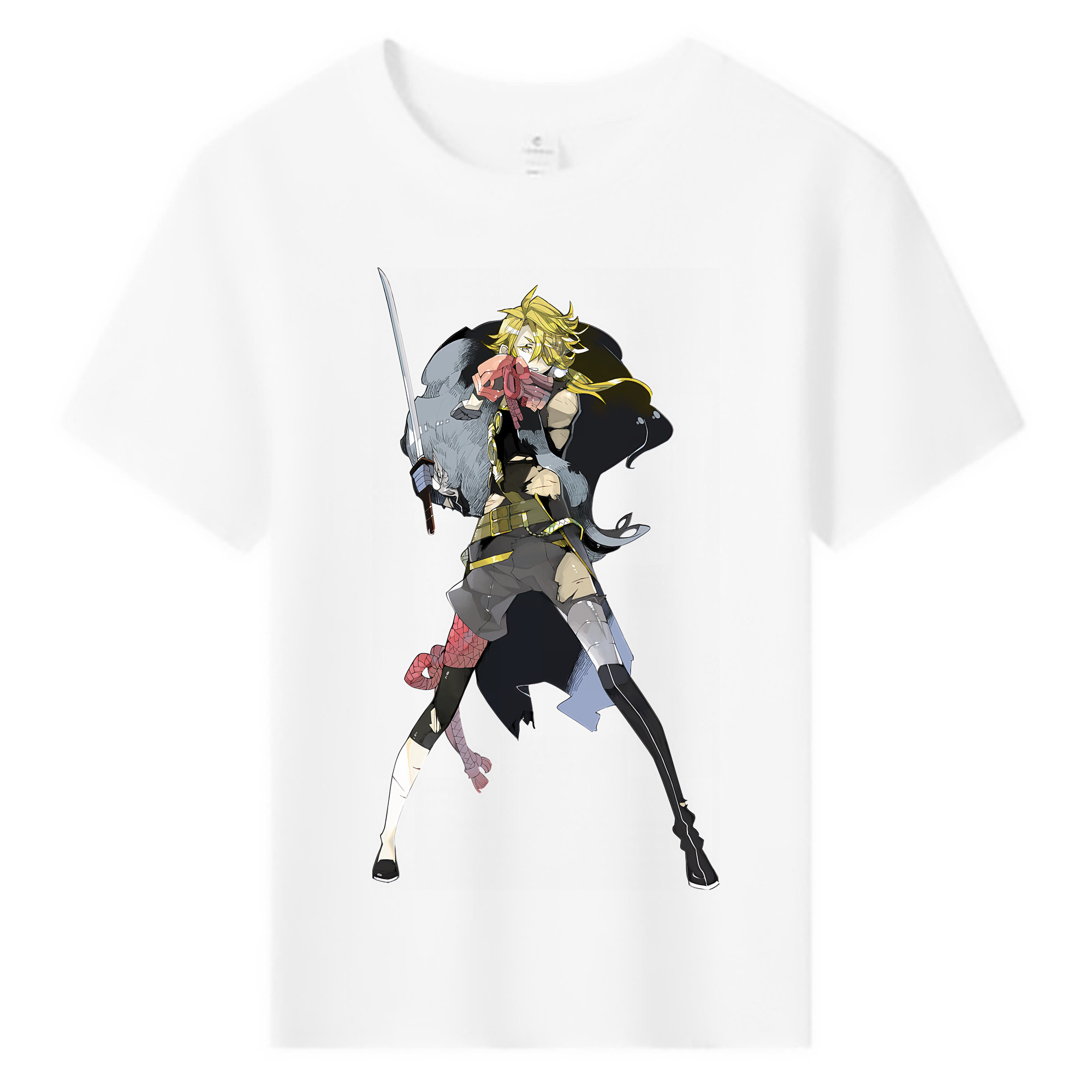 （画像用） 刀剣乱舞 Touken Ranbu 綿100％キッズTシャツ（フロントプリント）