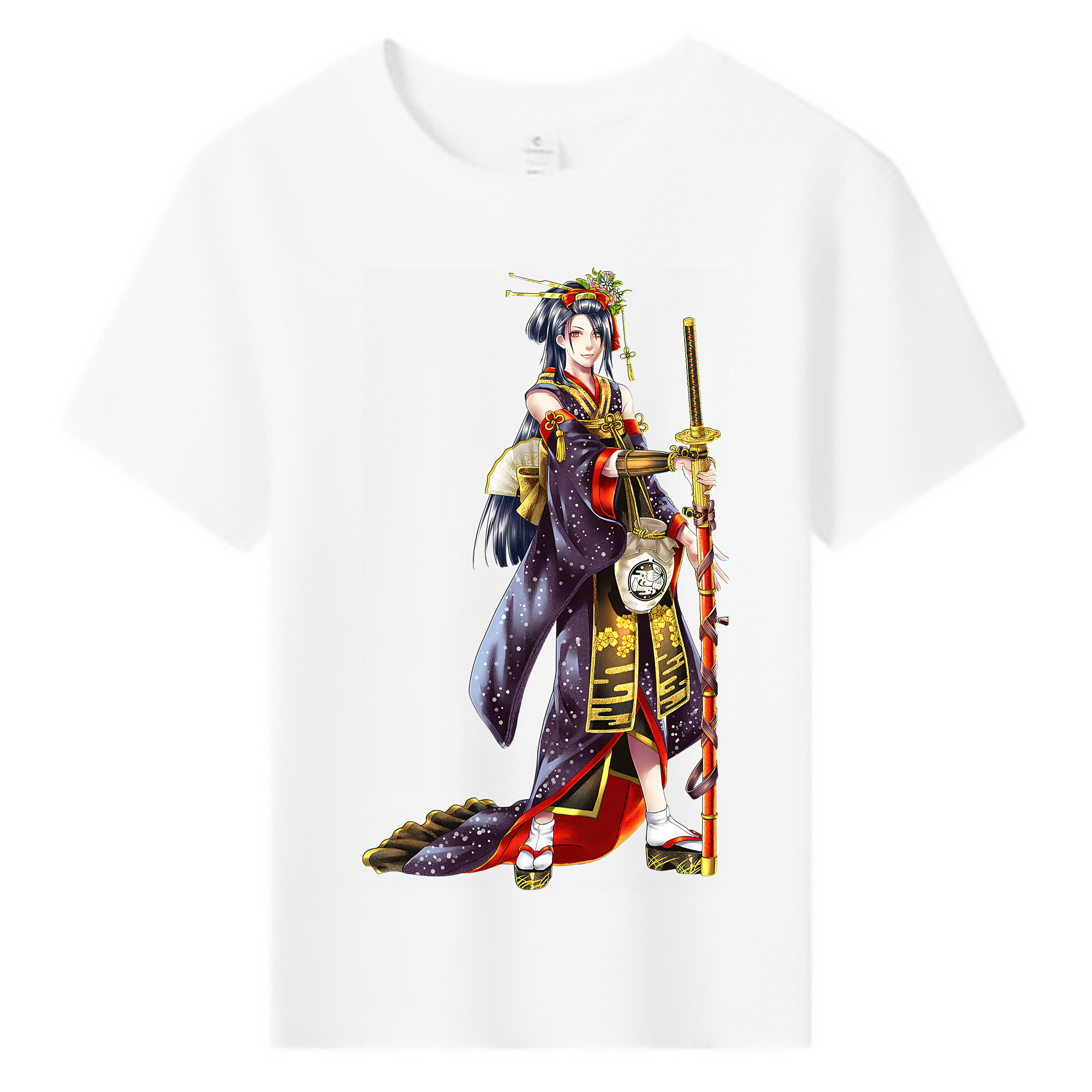 （画像用） 刀剣乱舞 Touken Ranbu 綿100％キッズTシャツ（フロントプリント）