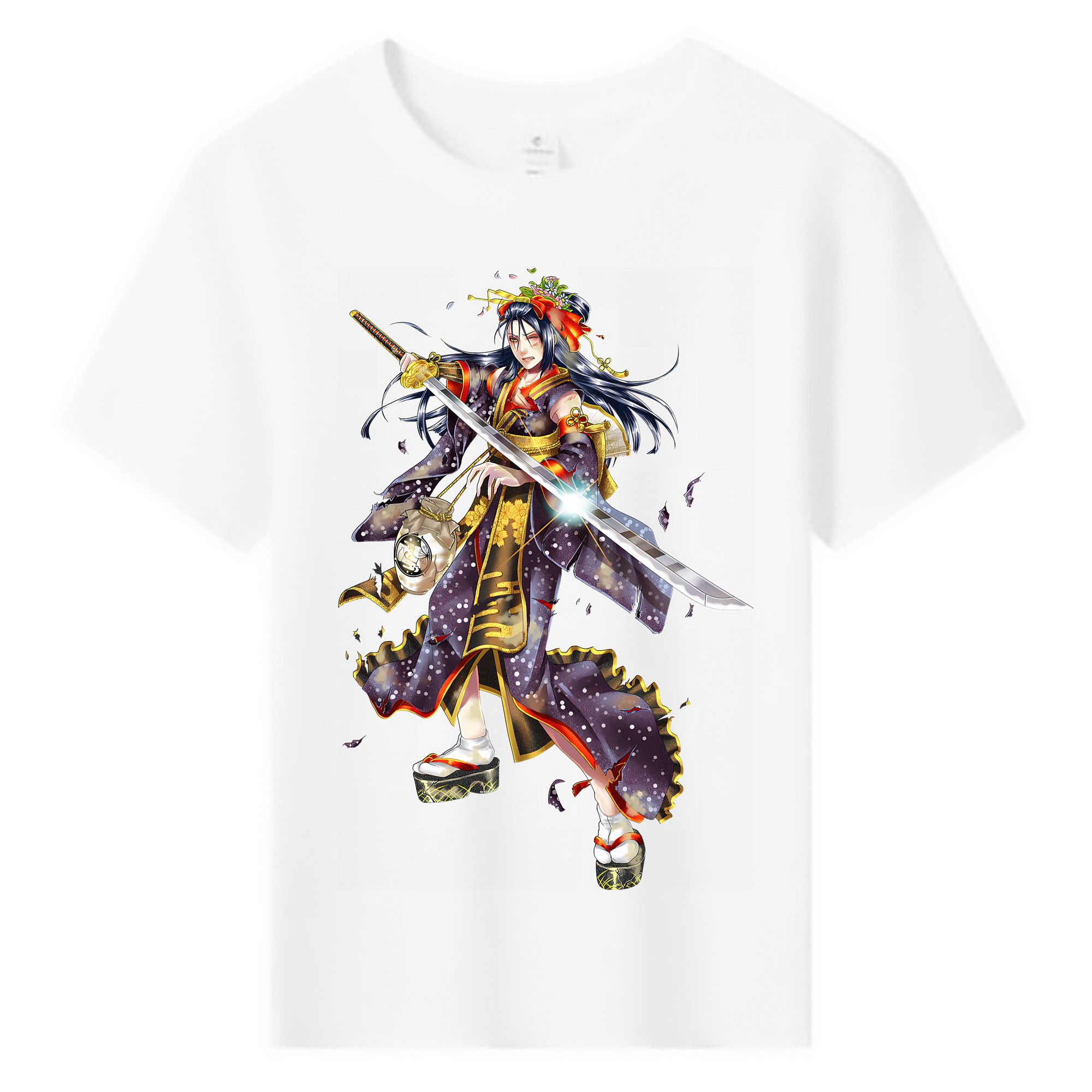 （画像用） 刀剣乱舞 Touken Ranbu 綿100％キッズTシャツ（フロントプリント）