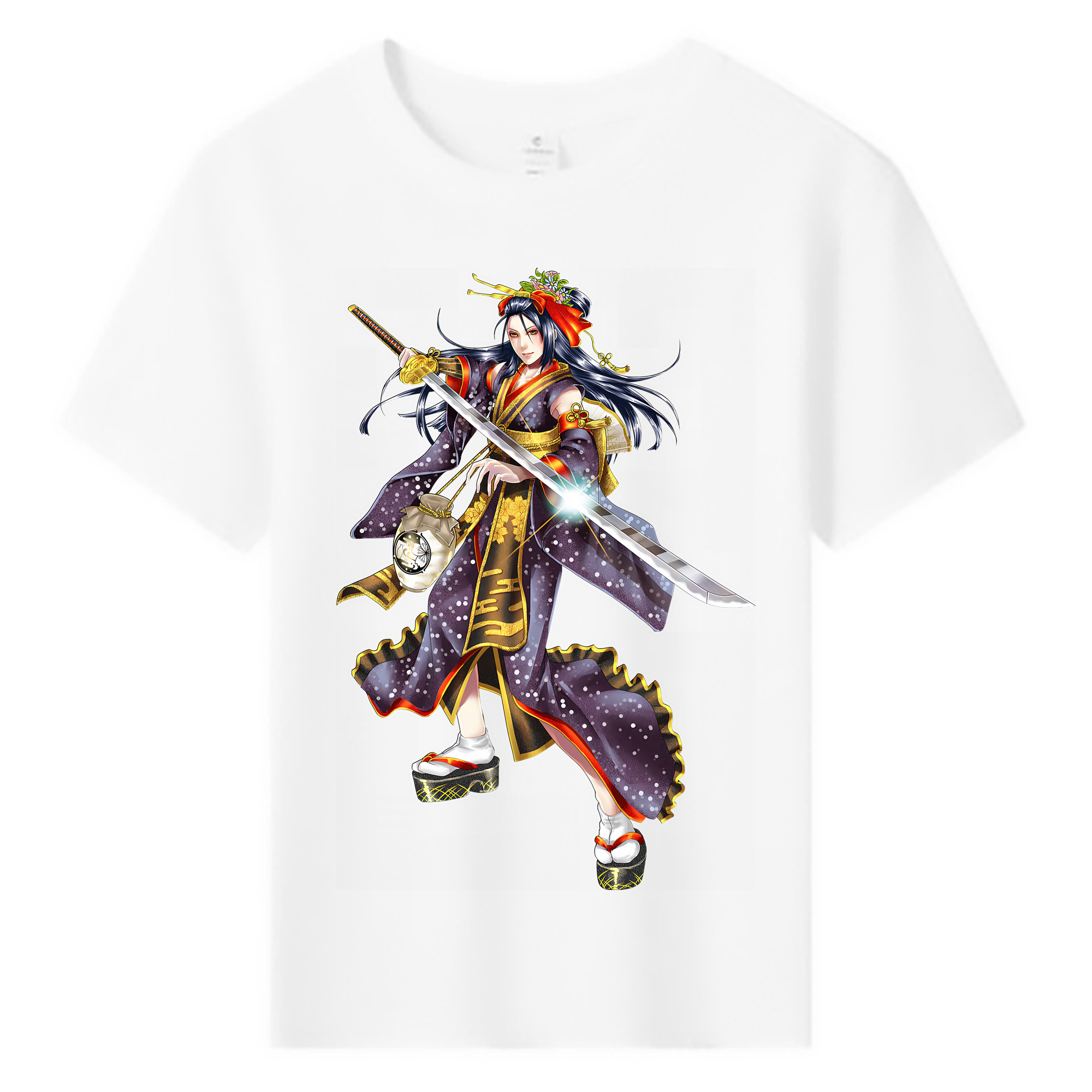 （画像用） 刀剣乱舞 Touken Ranbu 綿100％キッズTシャツ（フロントプリント）