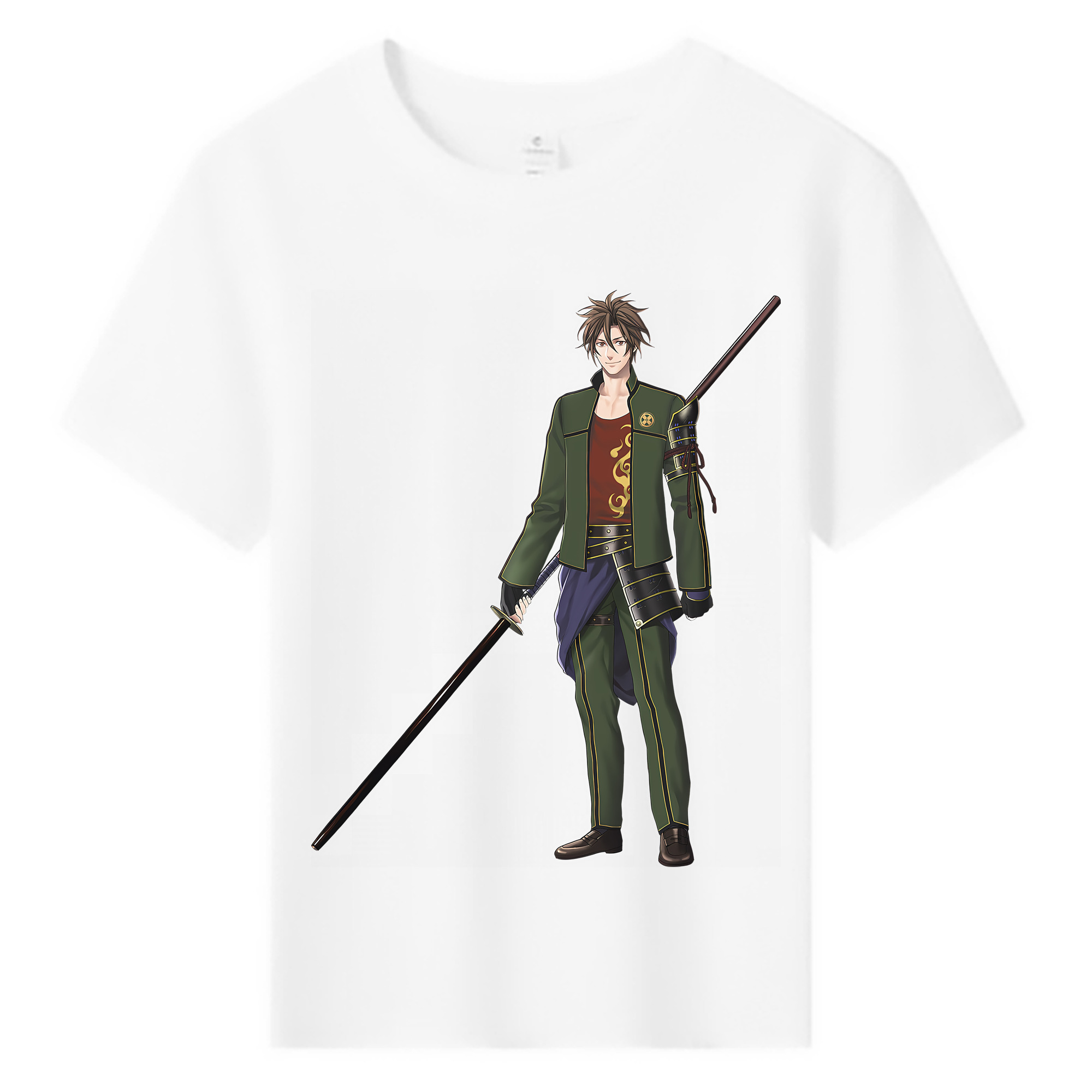 （画像用） 刀剣乱舞 Touken Ranbu 綿100％キッズTシャツ（フロントプリント）