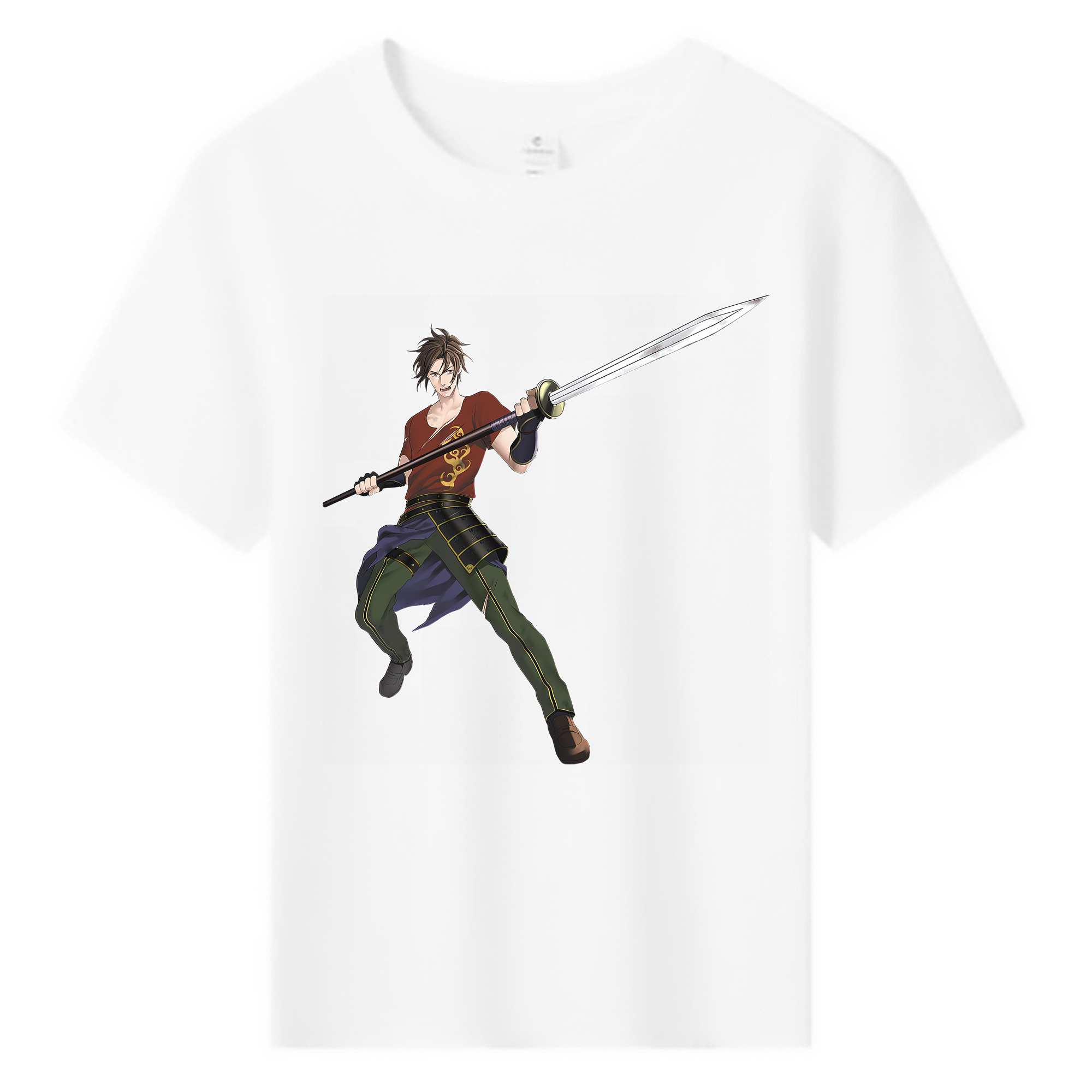 （画像用） 刀剣乱舞 Touken Ranbu 綿100％キッズTシャツ（フロントプリント）