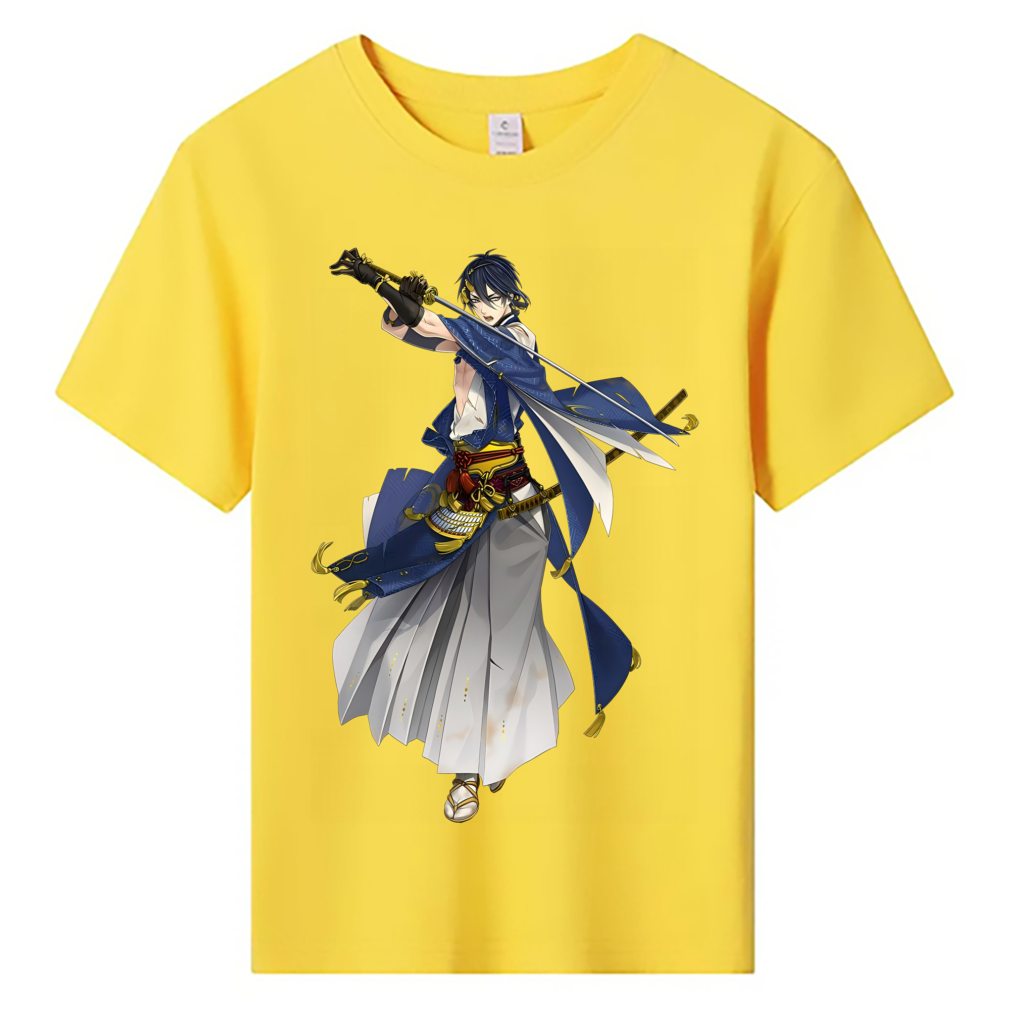 （画像用） 刀剣乱舞 Touken Ranbu 綿100％キッズTシャツ（フロントプリント）