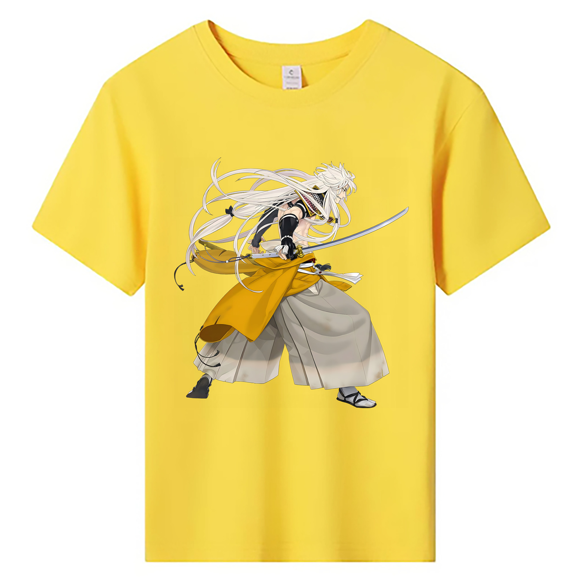 （画像用） 刀剣乱舞 Touken Ranbu 綿100％キッズTシャツ（フロントプリント）