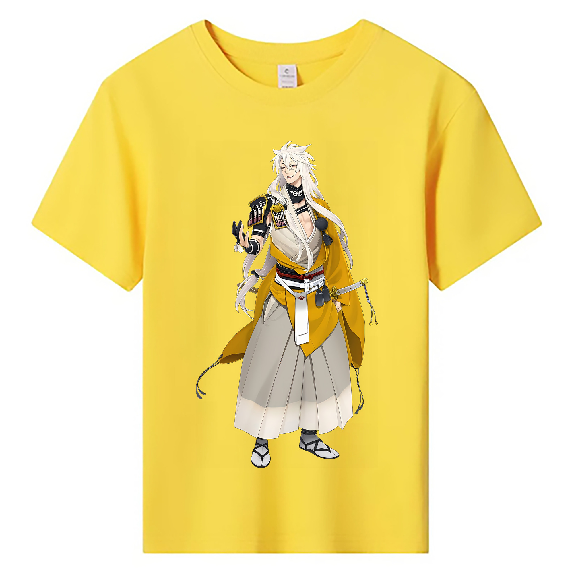 （画像用） 刀剣乱舞 Touken Ranbu 綿100％キッズTシャツ（フロントプリント）