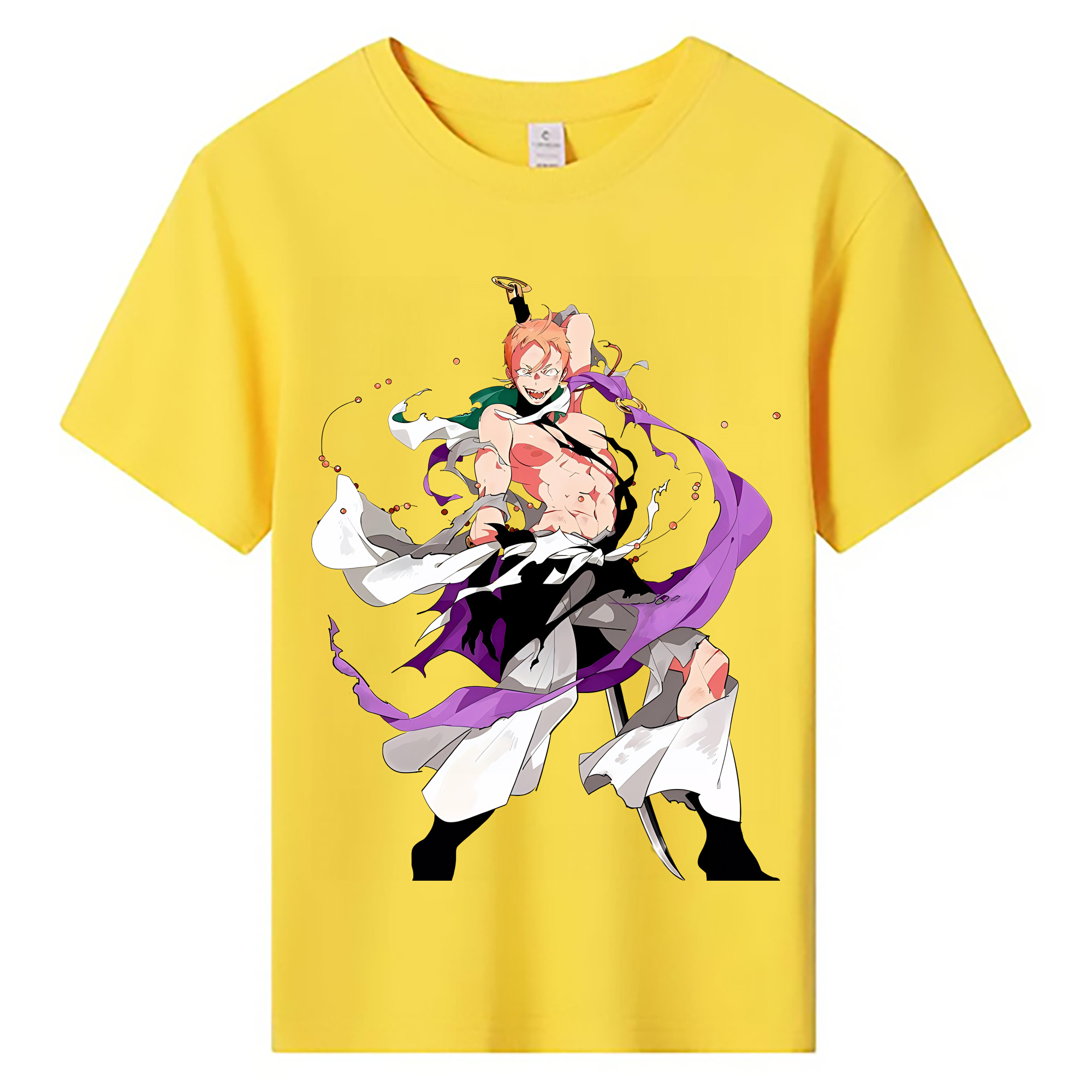（画像用） 刀剣乱舞 Touken Ranbu 綿100％キッズTシャツ（フロントプリント）