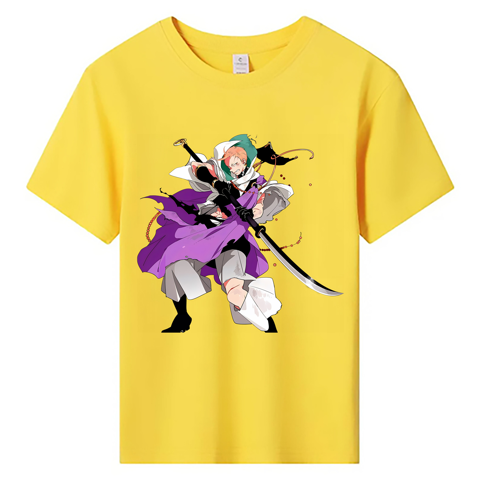 （画像用） 刀剣乱舞 Touken Ranbu 綿100％キッズTシャツ（フロントプリント）