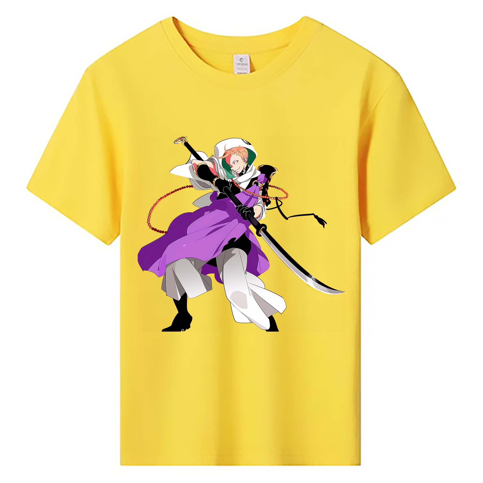 （画像用） 刀剣乱舞 Touken Ranbu 綿100％キッズTシャツ（フロントプリント）