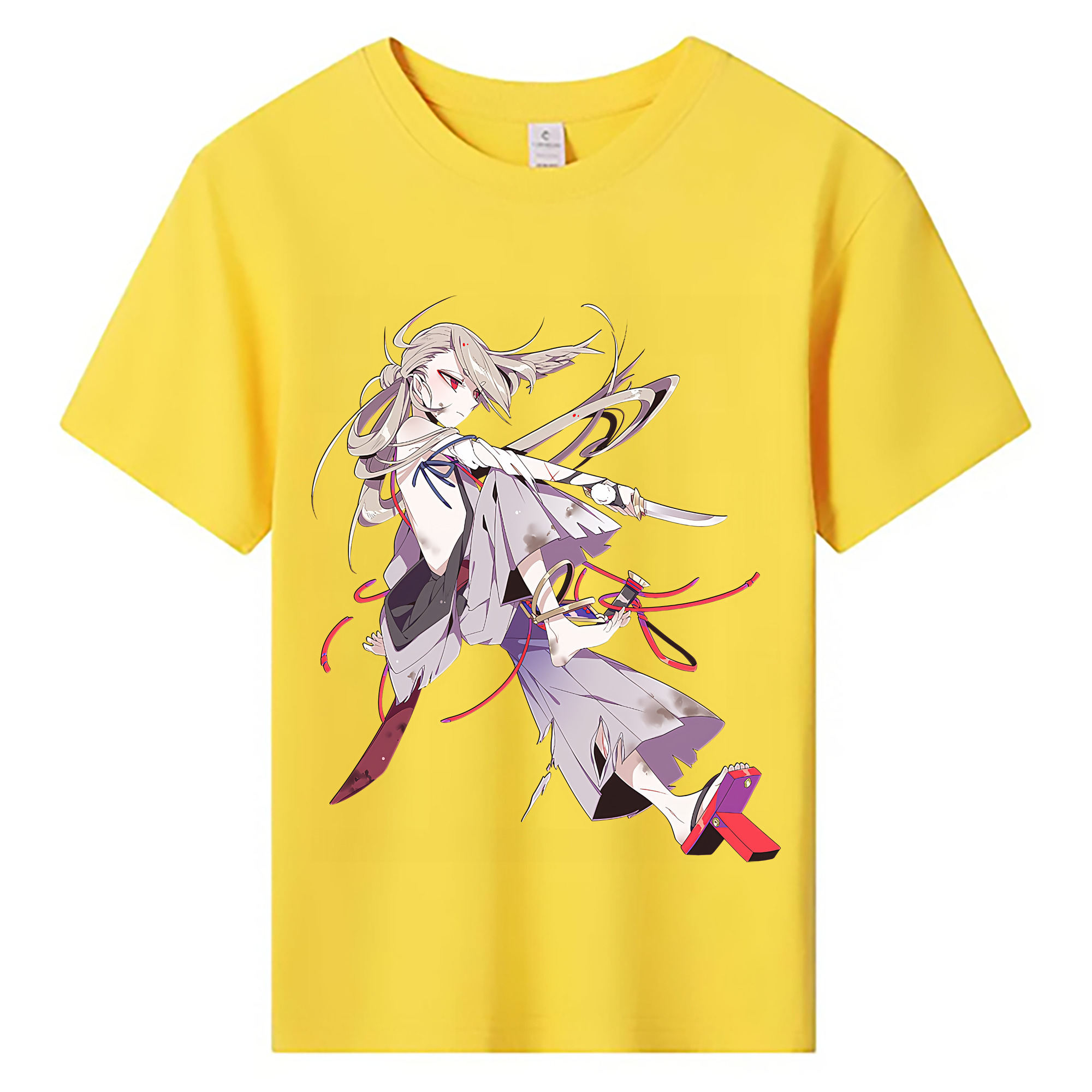 （画像用） 刀剣乱舞 Touken Ranbu 綿100％キッズTシャツ（フロントプリント）