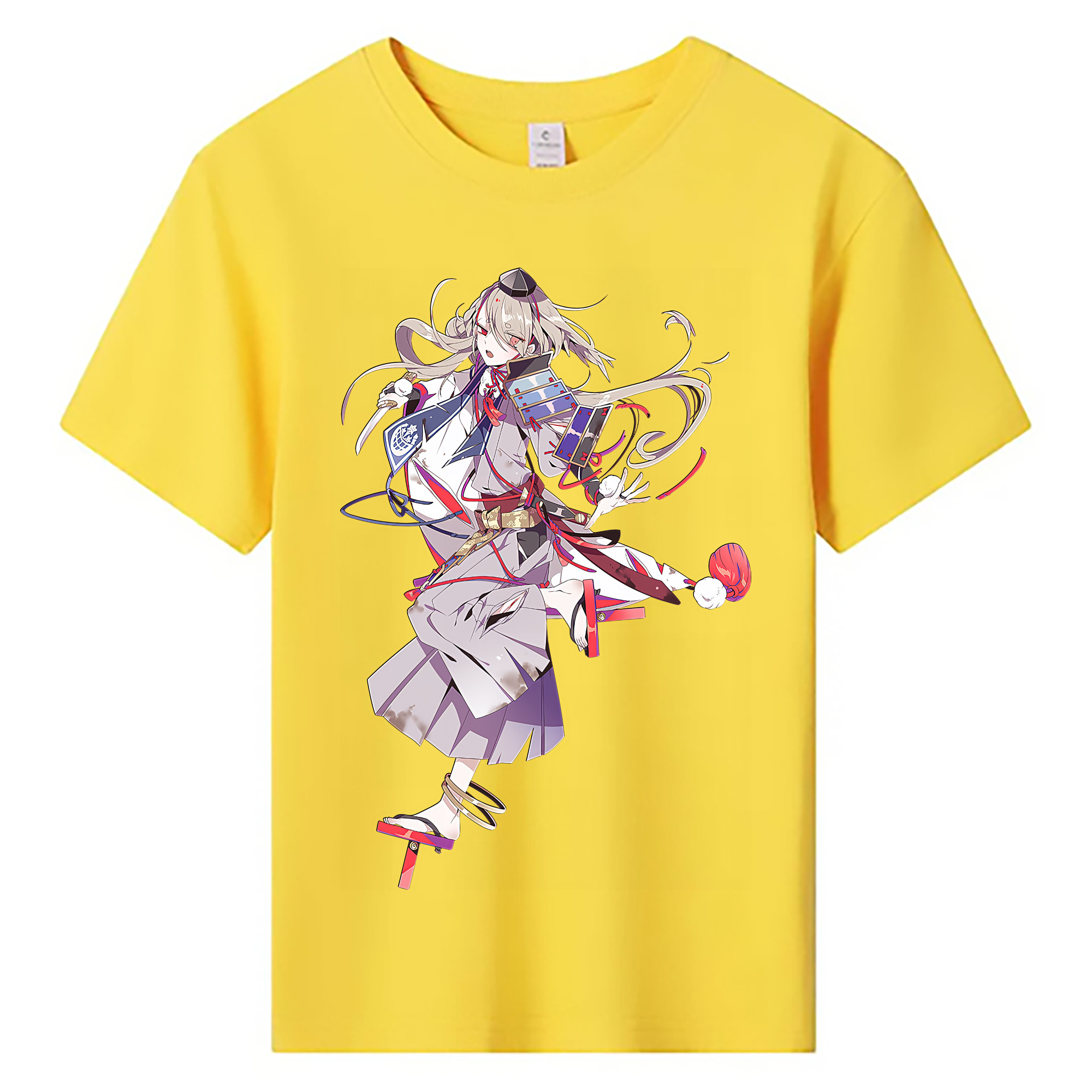 （画像用） 刀剣乱舞 Touken Ranbu 綿100％キッズTシャツ（フロントプリント）