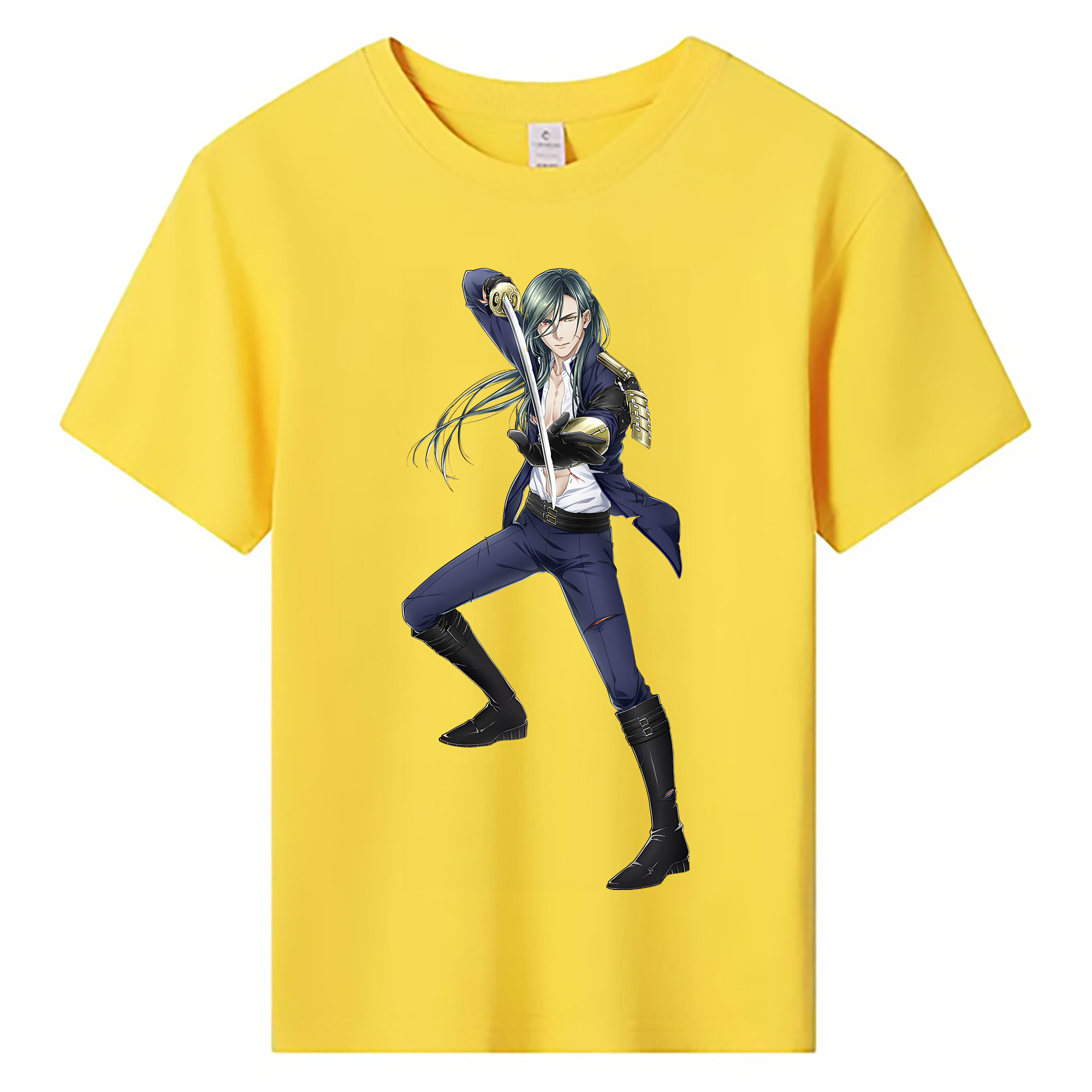（画像用） 刀剣乱舞 Touken Ranbu 綿100％キッズTシャツ（フロントプリント）