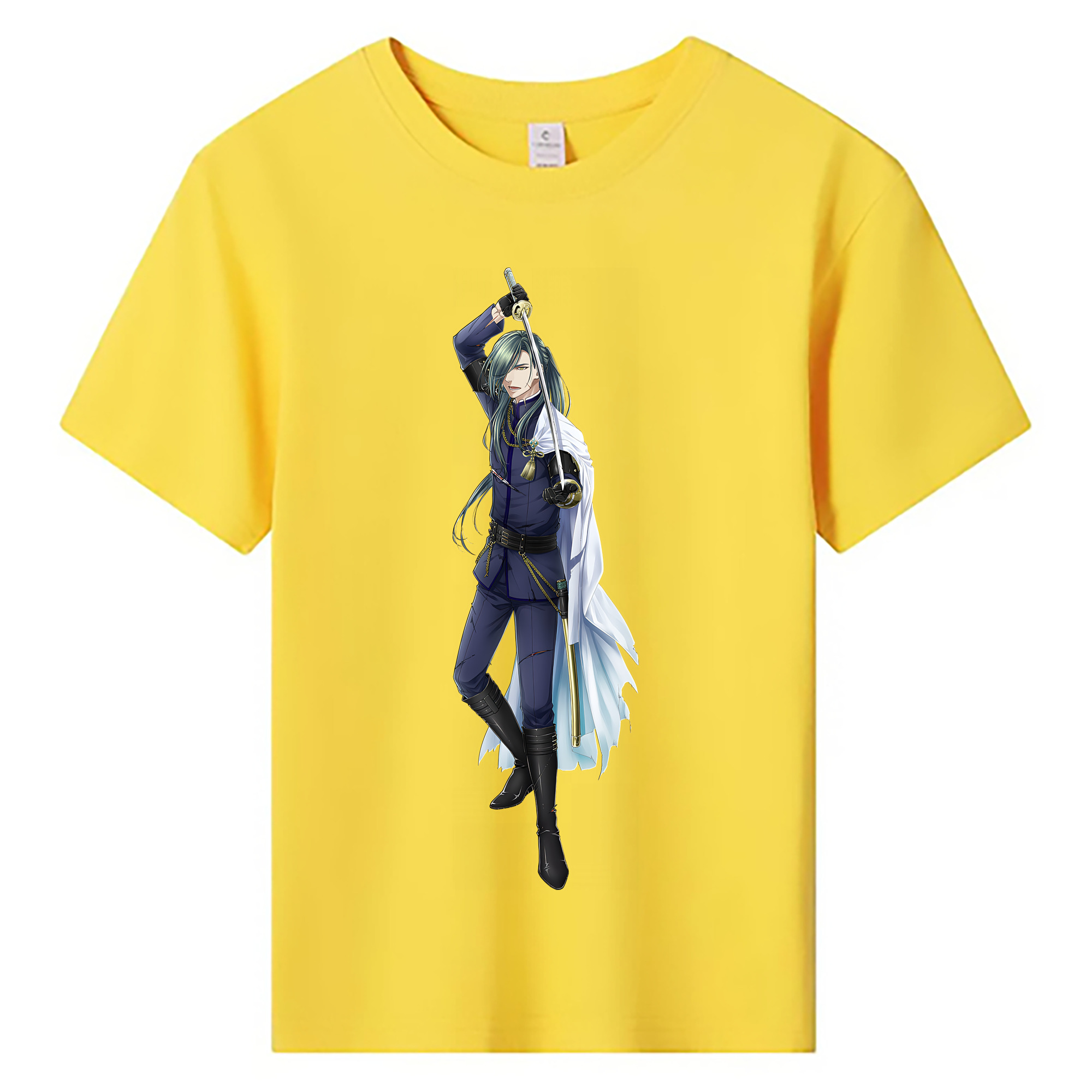 （画像用） 刀剣乱舞 Touken Ranbu 綿100％キッズTシャツ（フロントプリント）