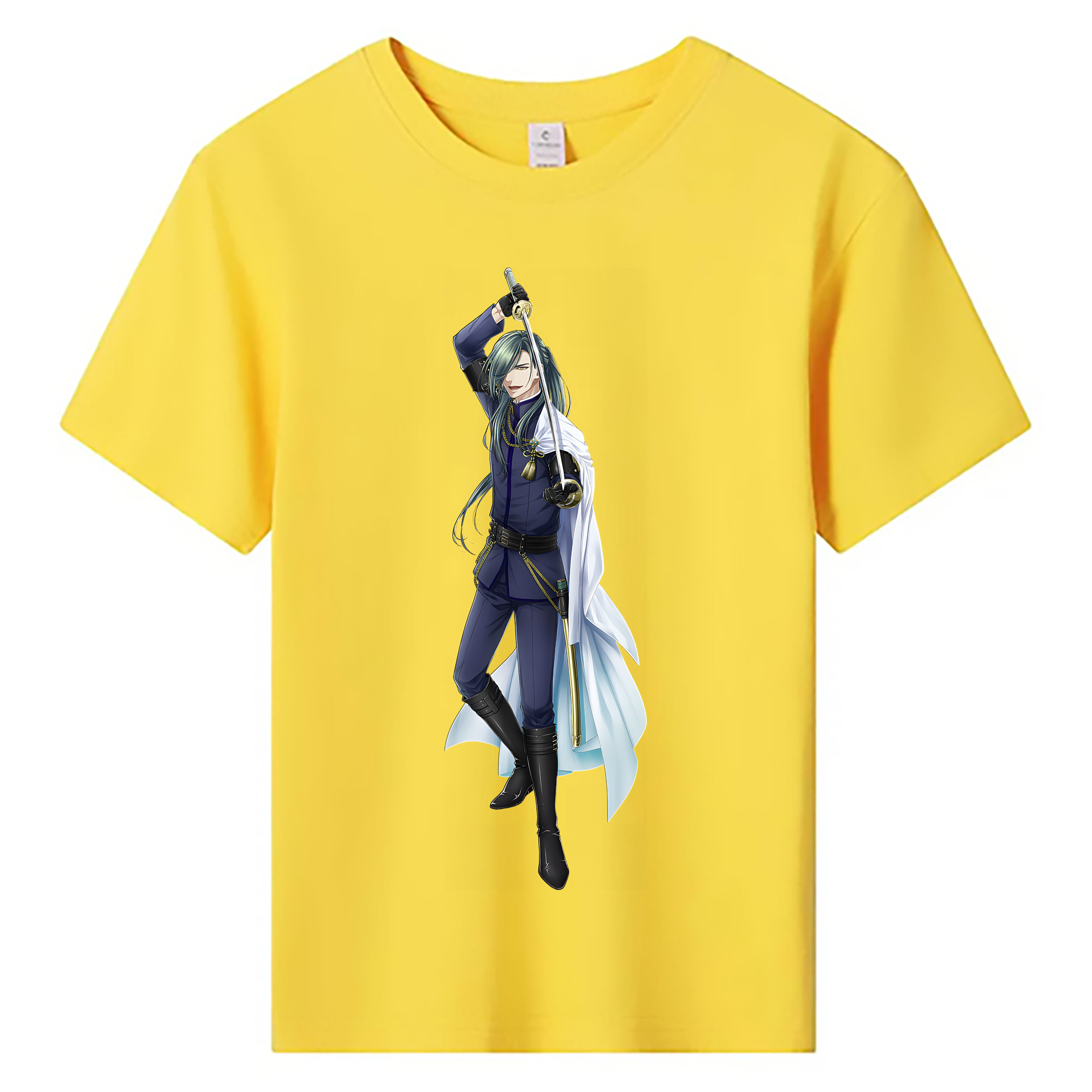 （画像用） 刀剣乱舞 Touken Ranbu 綿100％キッズTシャツ（フロントプリント）